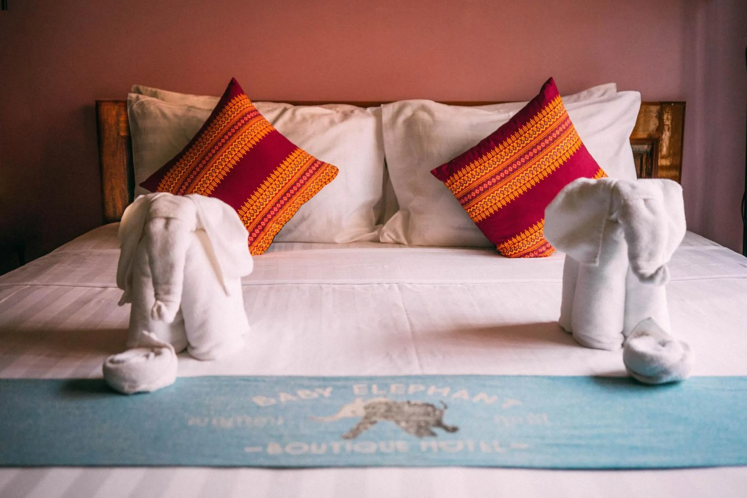 Bed in Baby Elephant Boutique Hotel