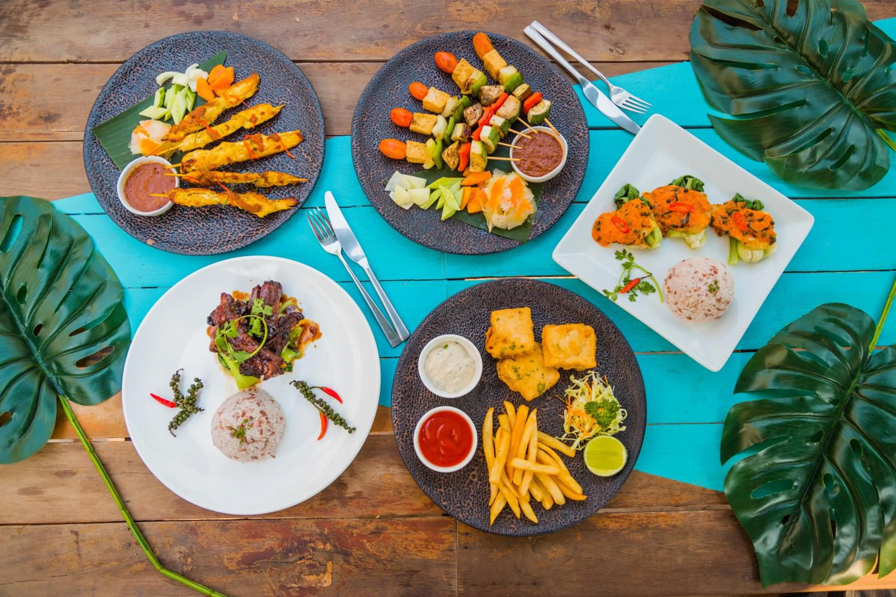 Food close-up in Baby Elephant Boutique Hotel