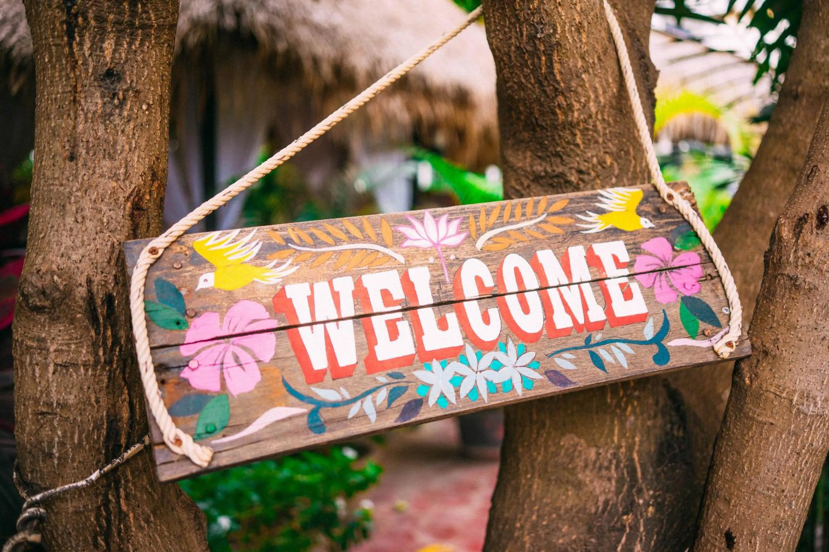 Property logo or sign in Baby Elephant Boutique Hotel