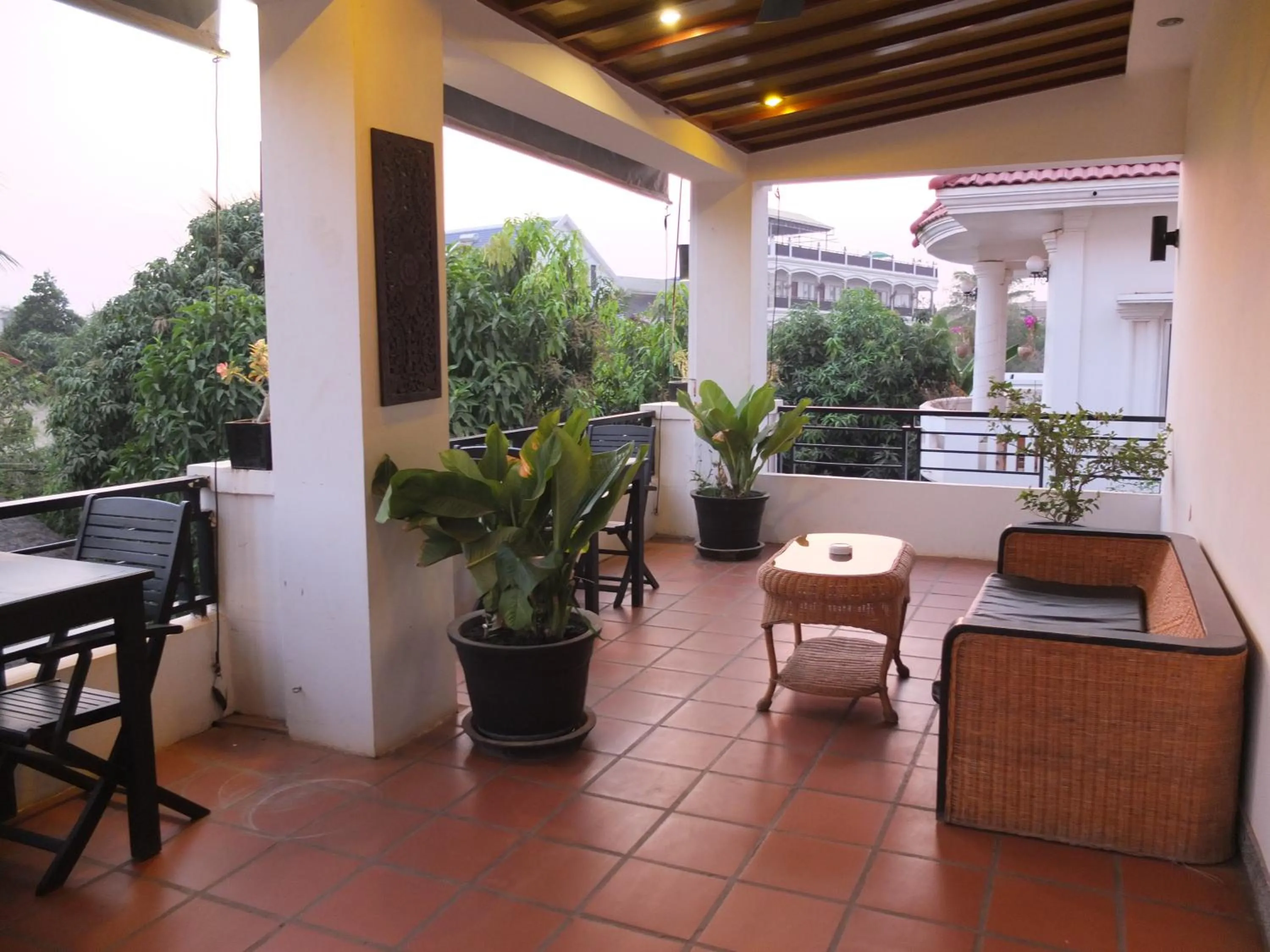 Patio in Baby Elephant Boutique Hotel