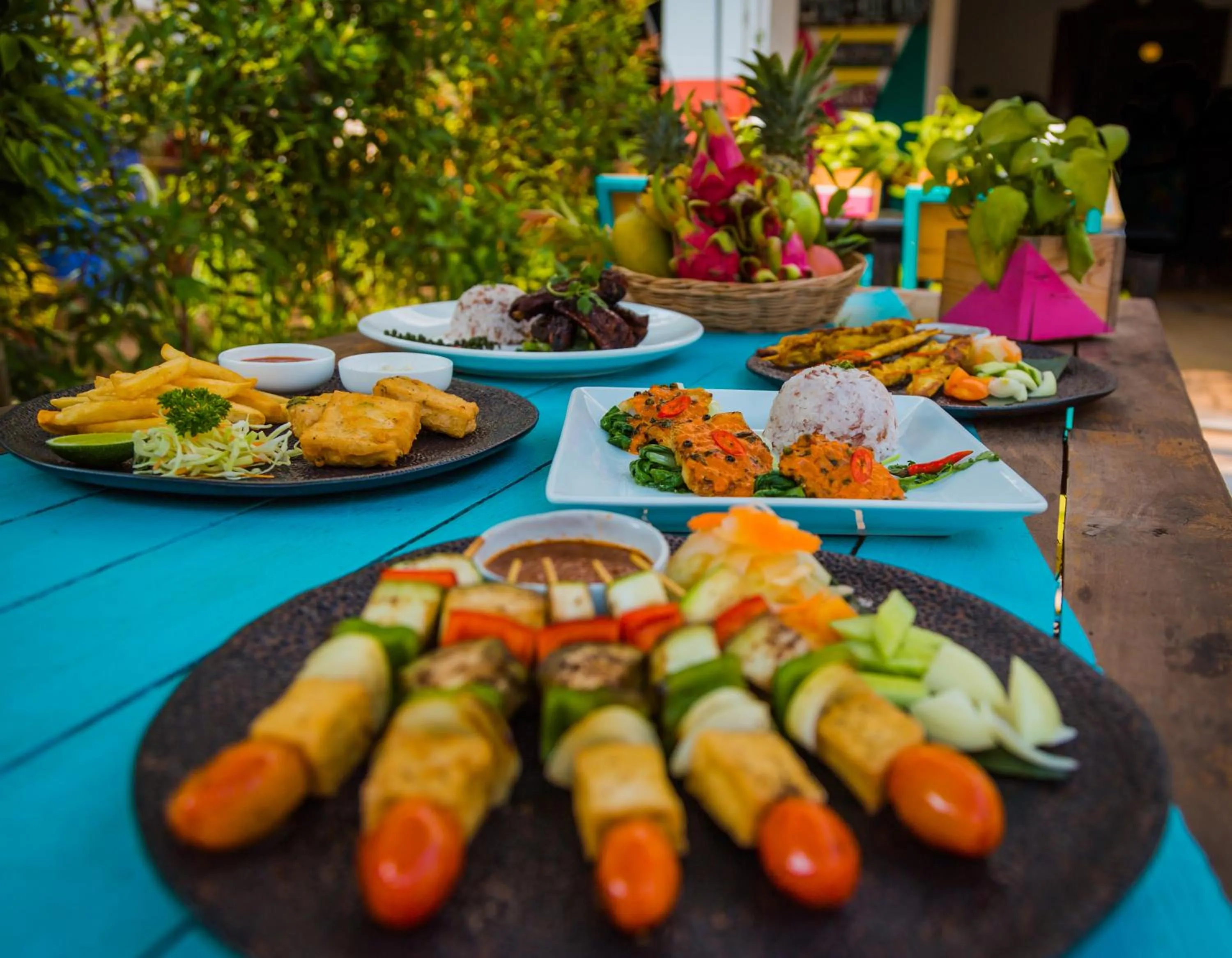 Food close-up in Baby Elephant Boutique Hotel