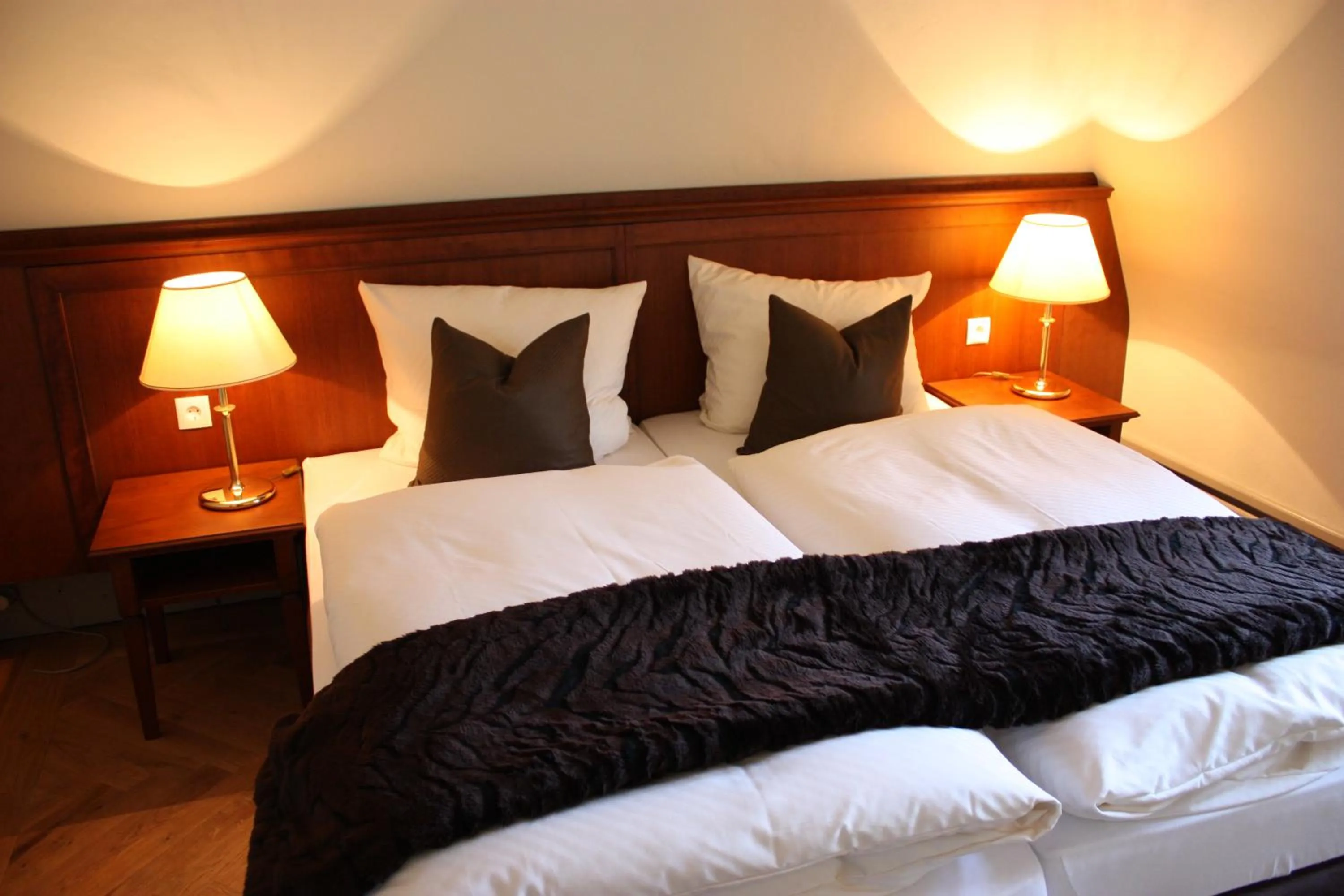 Bed in Jagdschloss Mönchbruch