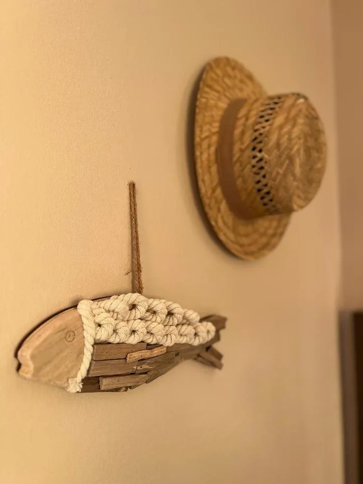 Decorative detail in L'Acadie Brasserie Plage