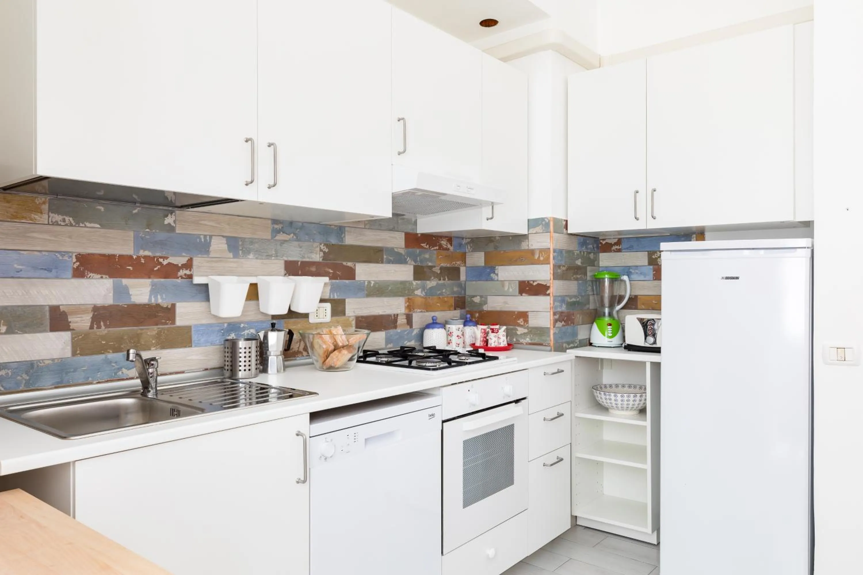 Kitchen or kitchenette in Casa al Viminale