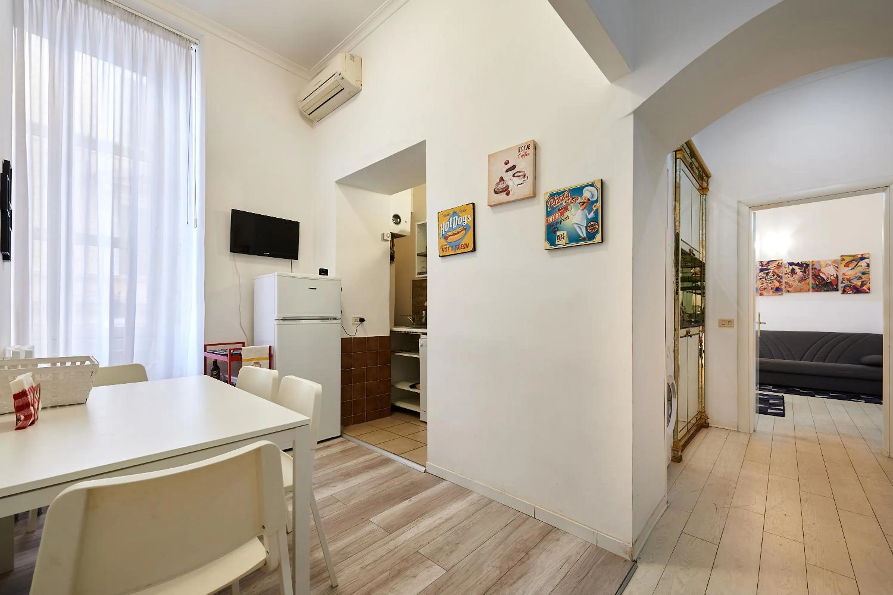 Kitchen or kitchenette in Casa al Viminale