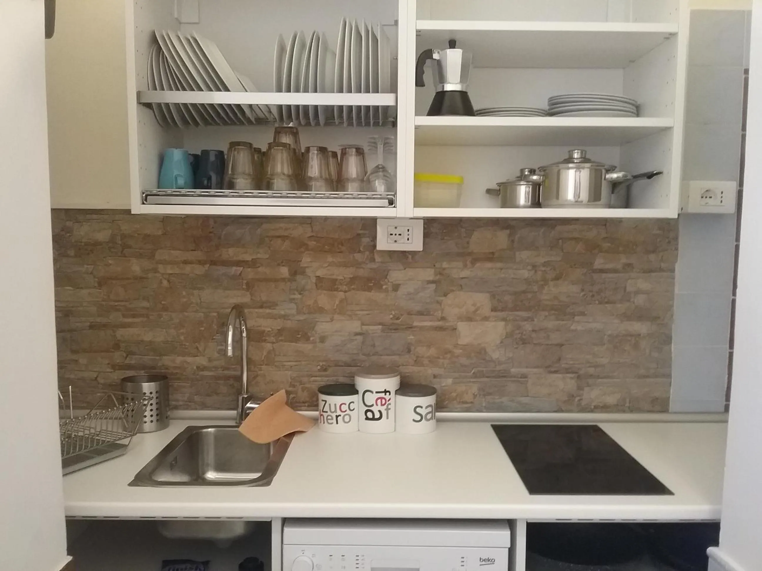 Kitchen or kitchenette in Casa al Viminale