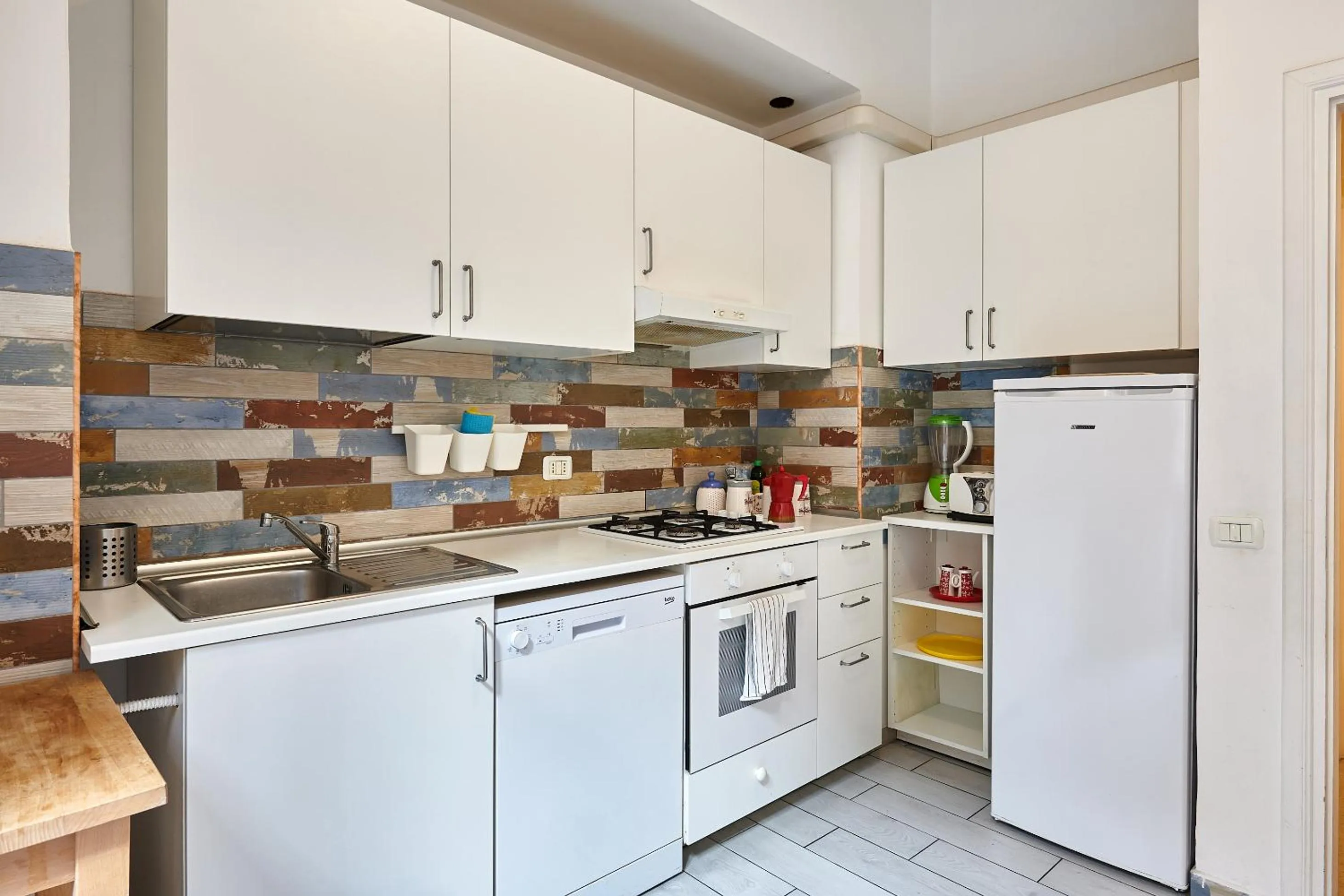 Kitchen or kitchenette in Casa al Viminale