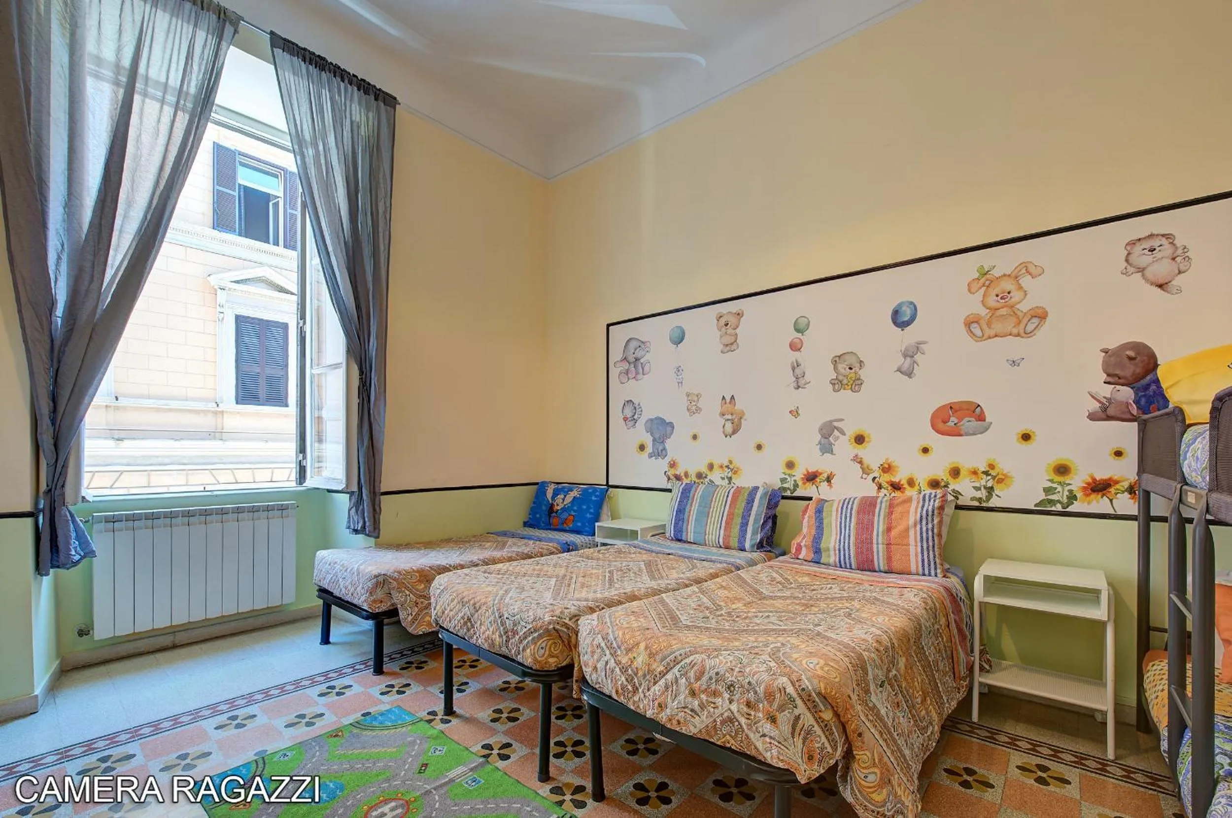 Bedroom, Bed in Casa al Viminale