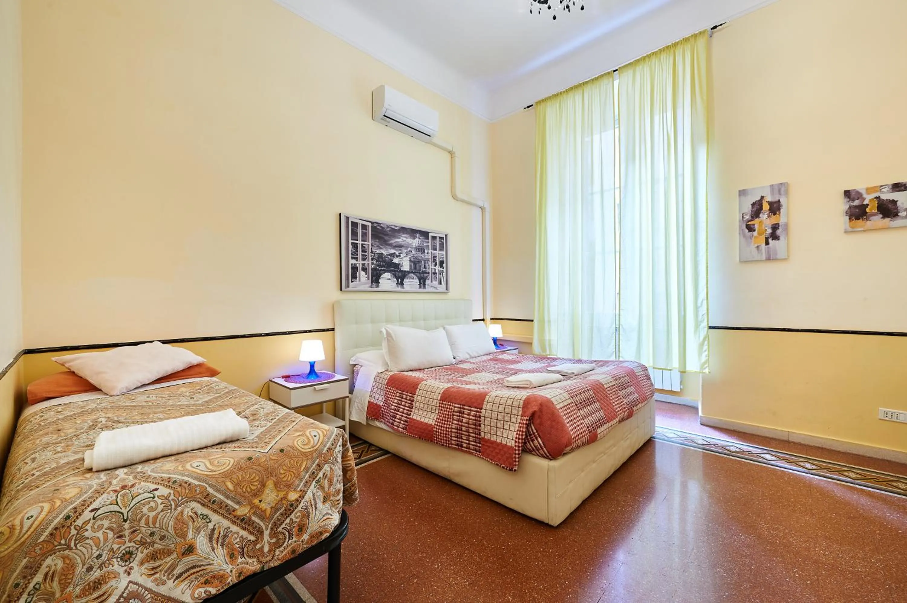 Bedroom, Bed in Casa al Viminale