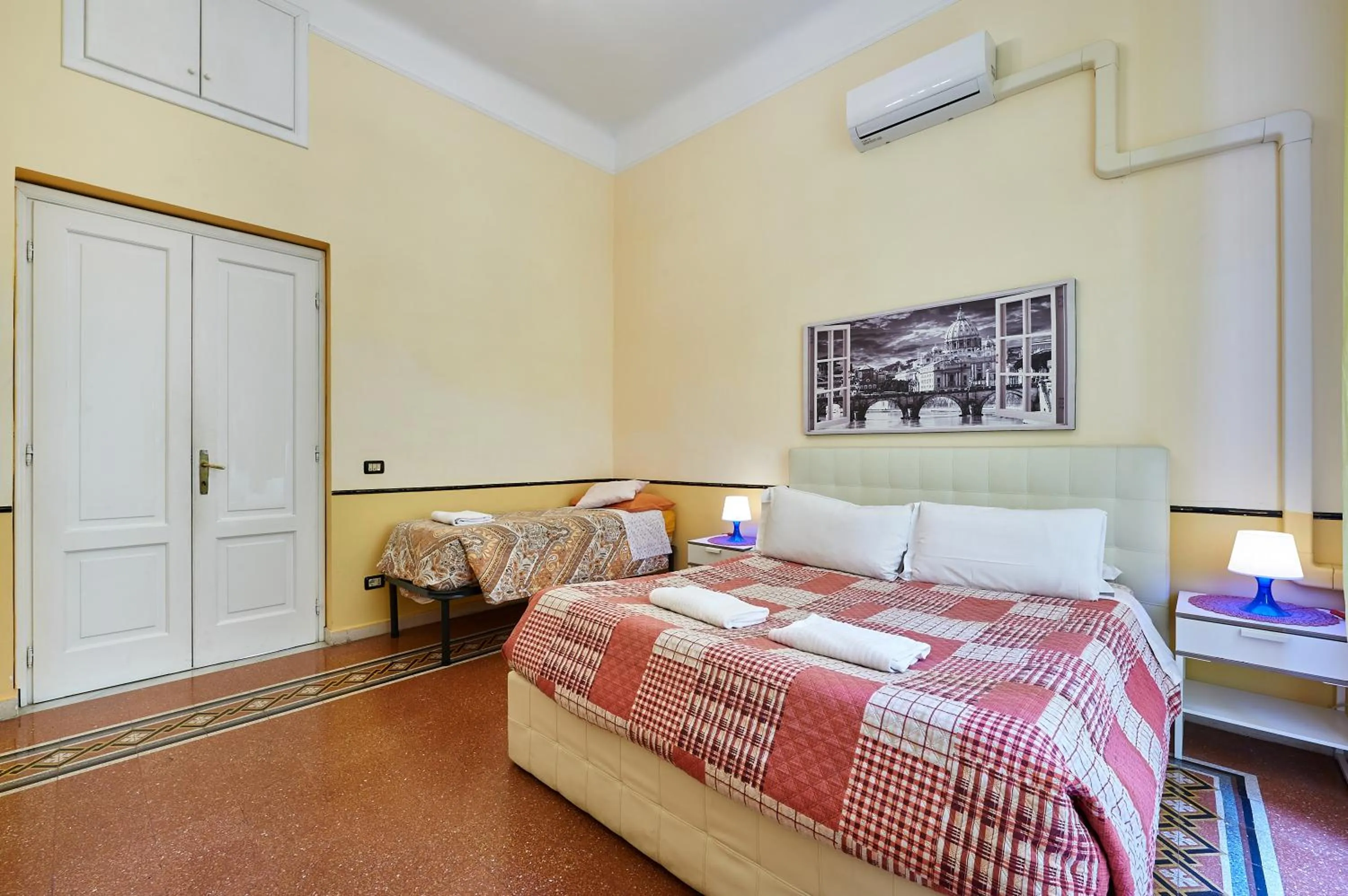 Bedroom, Bed in Casa al Viminale