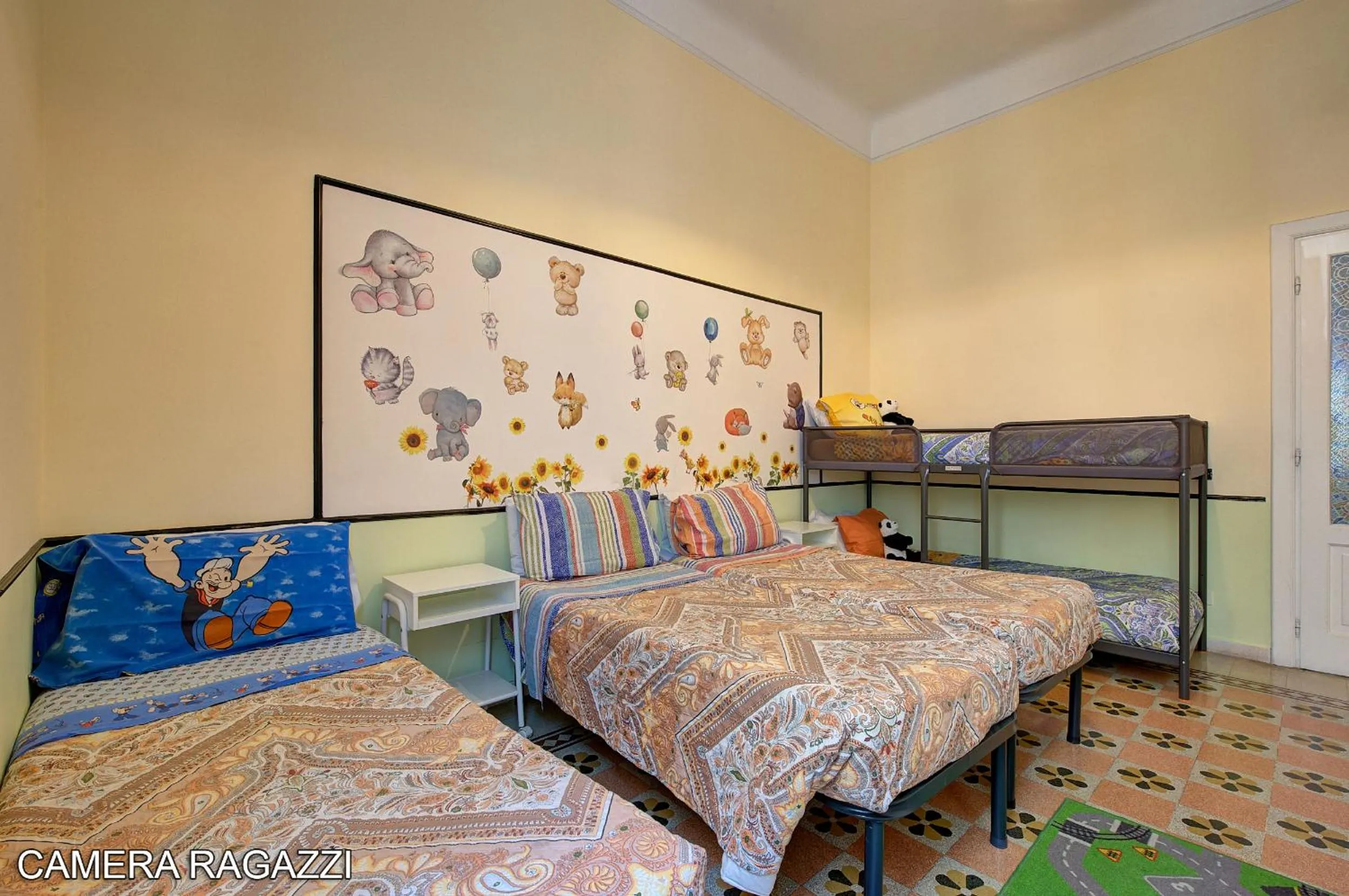 Bedroom, Bed in Casa al Viminale