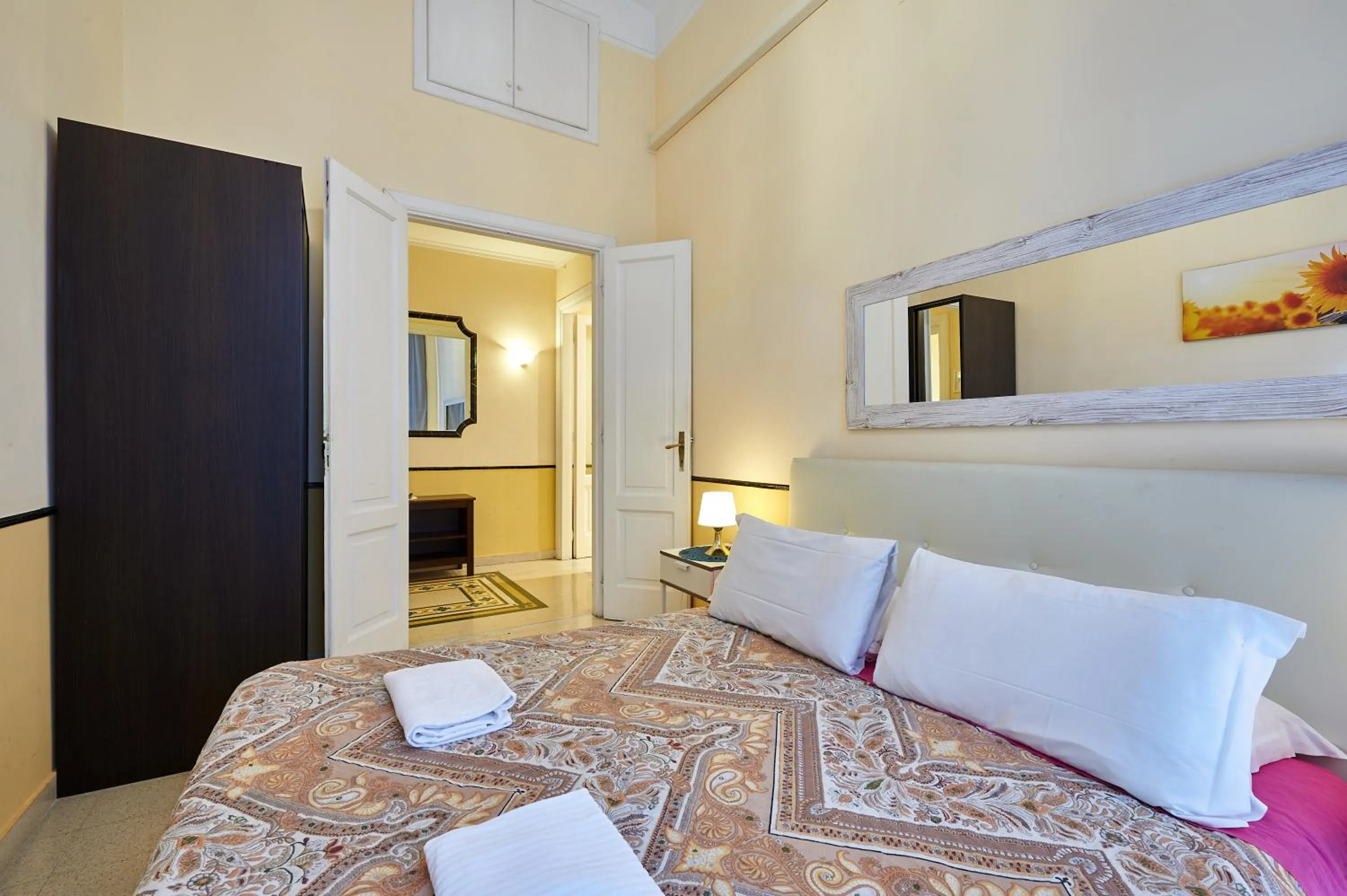 Bedroom, Bed in Casa al Viminale