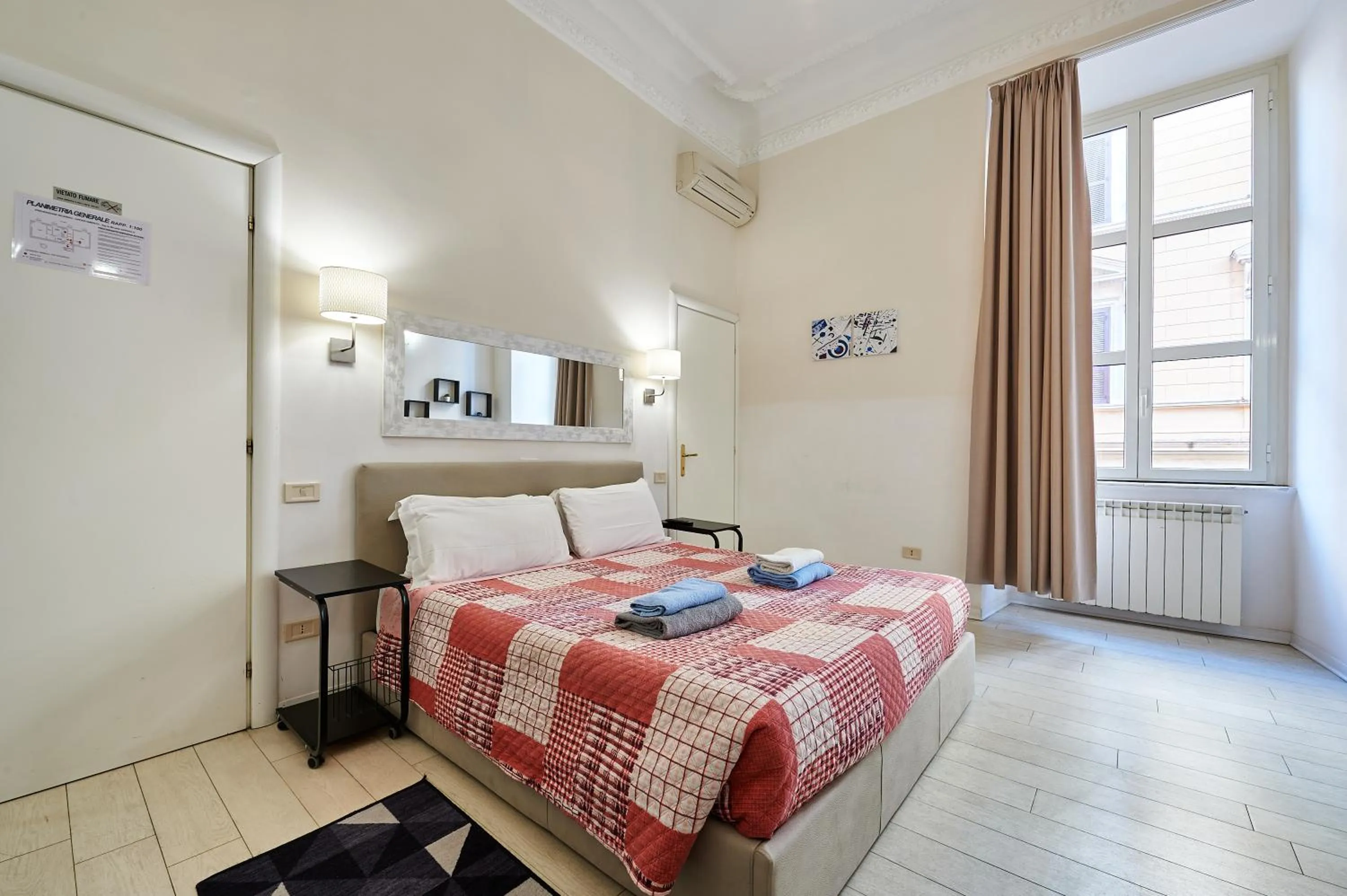 Bedroom, Bed in Casa al Viminale