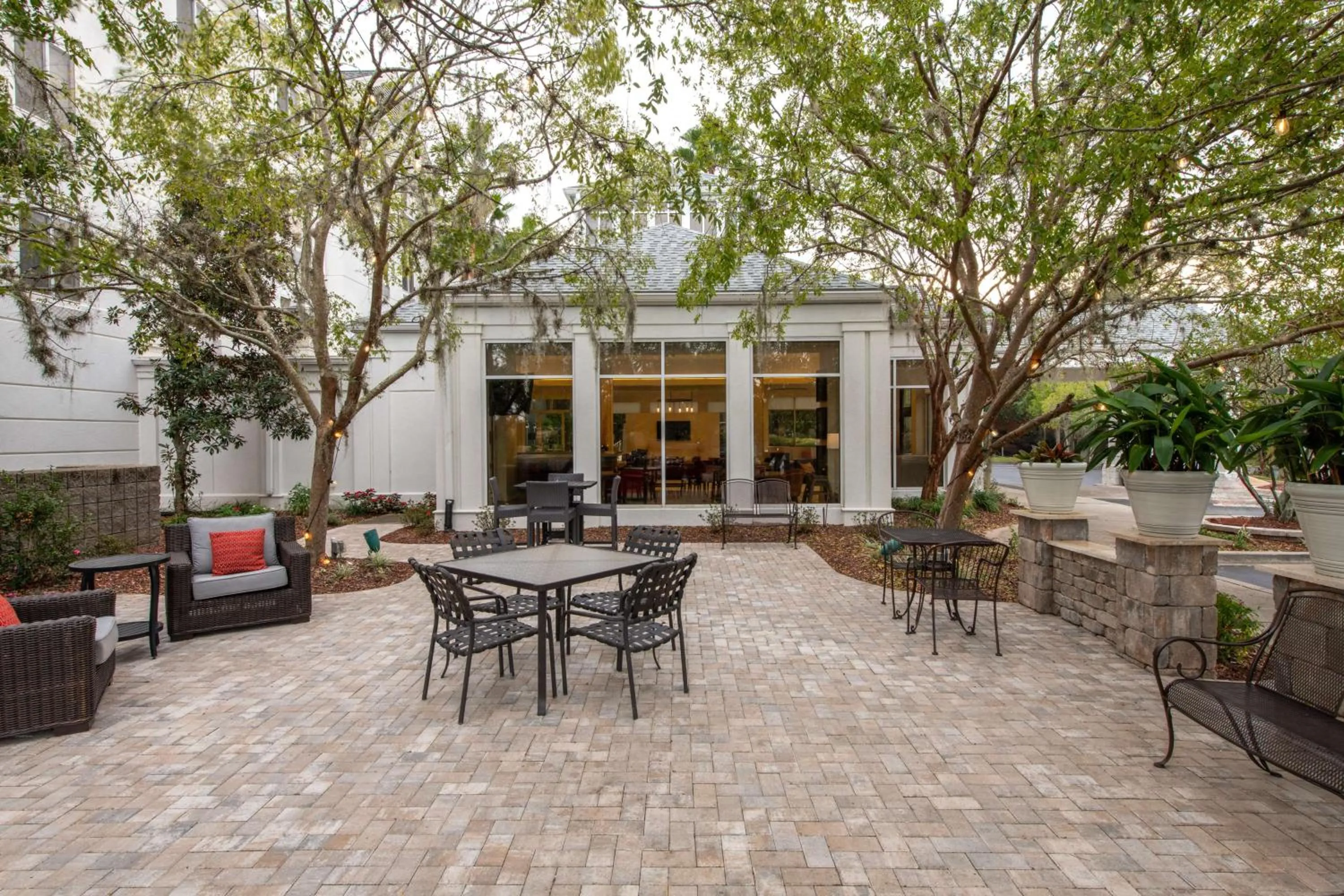 Patio in Hilton Garden Inn Tallahassee