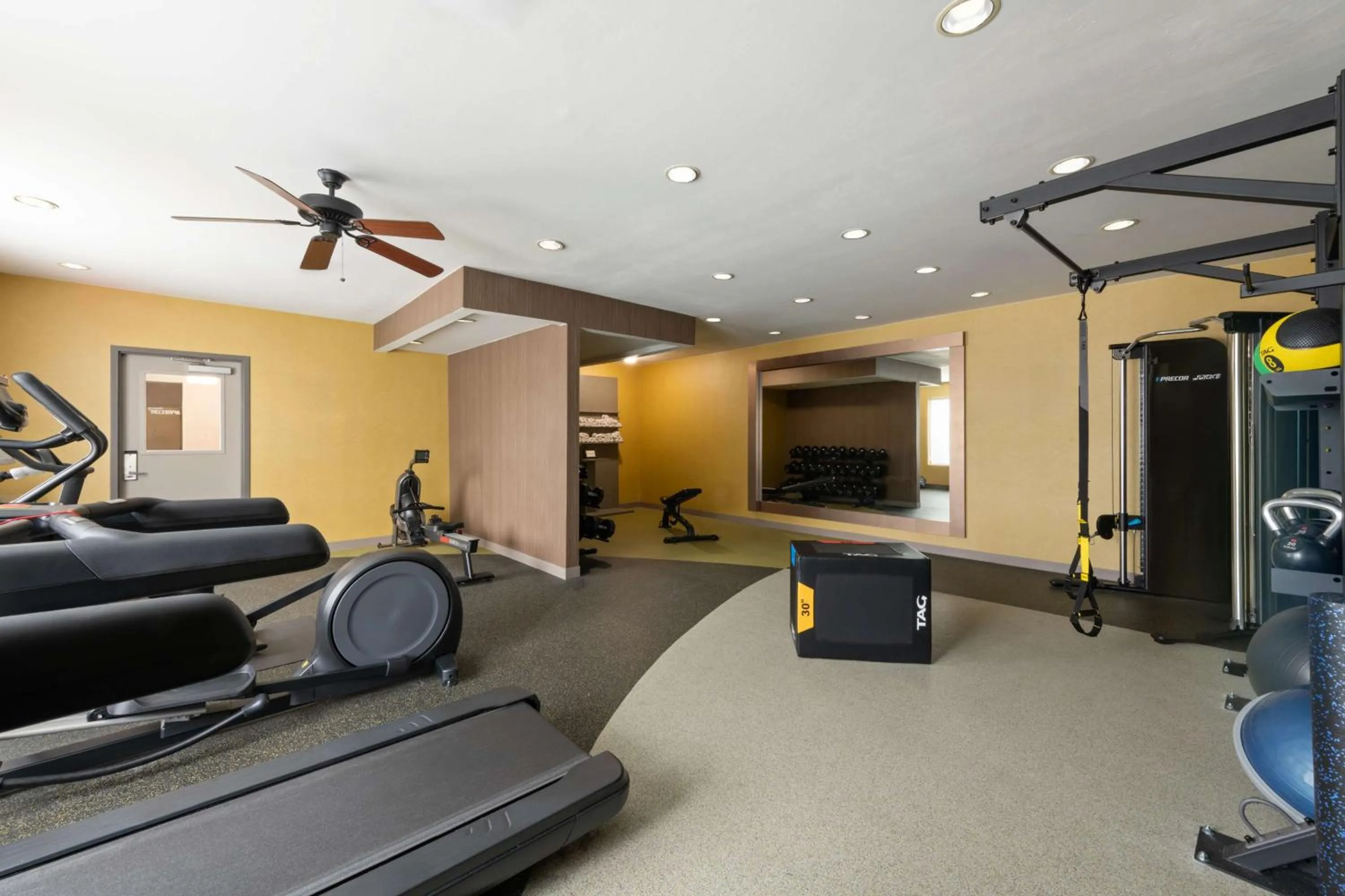 Fitness centre/facilities in Hilton Garden Inn Tallahassee