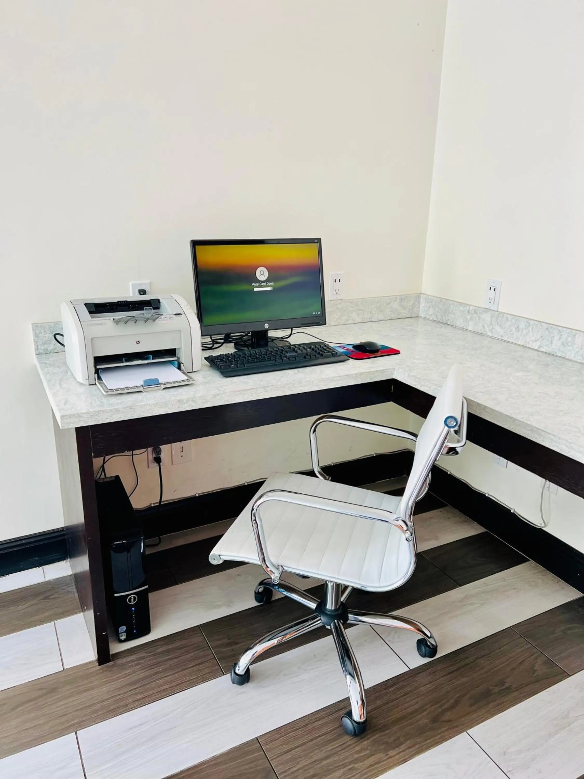 Lobby or reception in Motel Capri