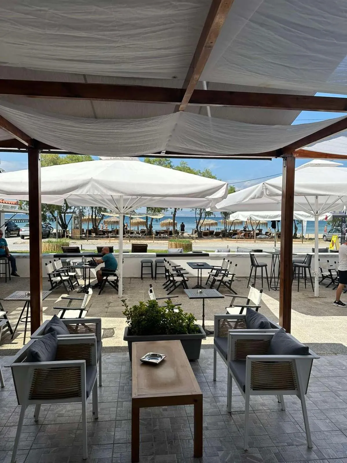 Lounge or bar in Ammos Hotel