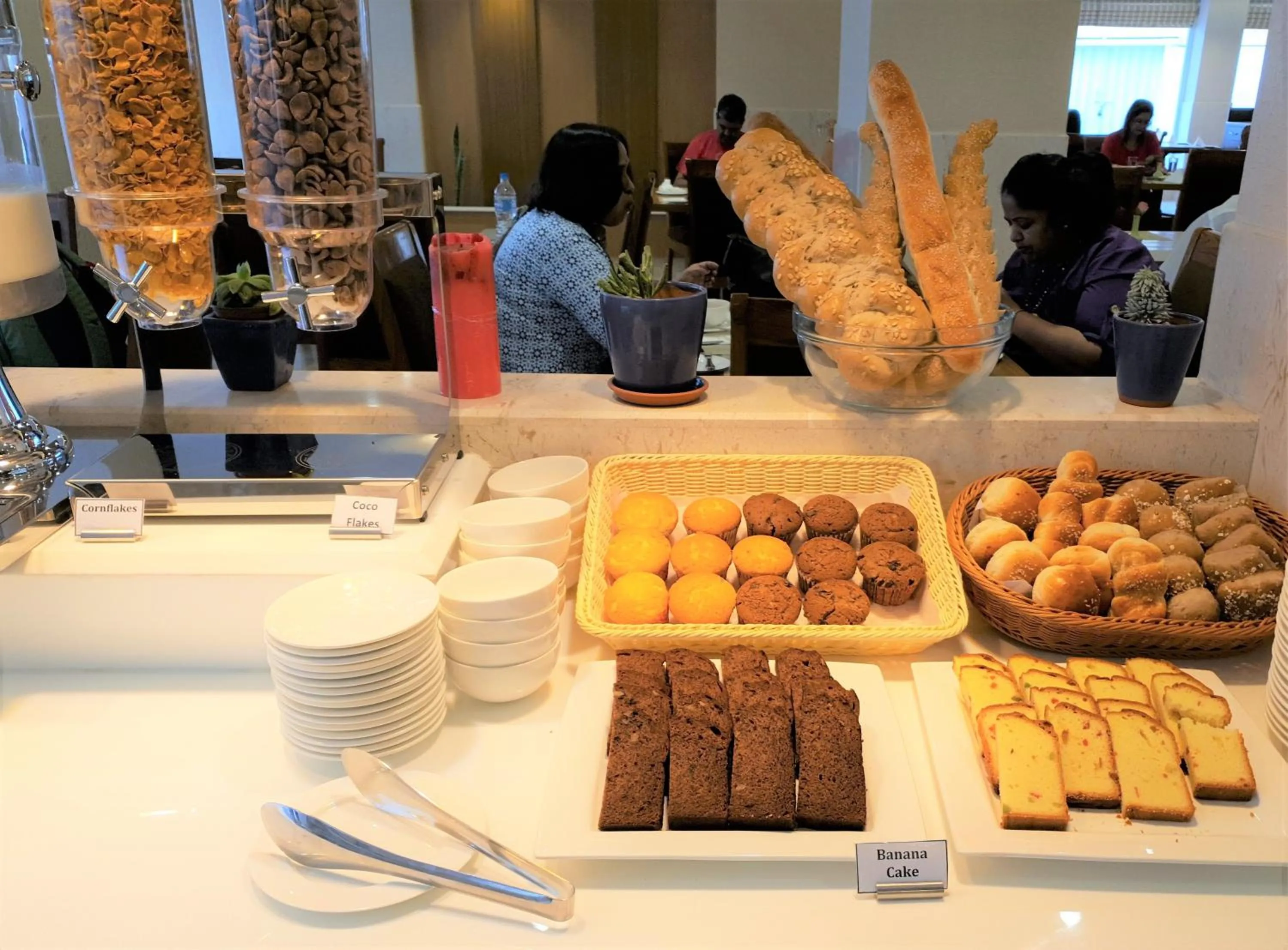 Breakfast in Hotel Crowne Imperial