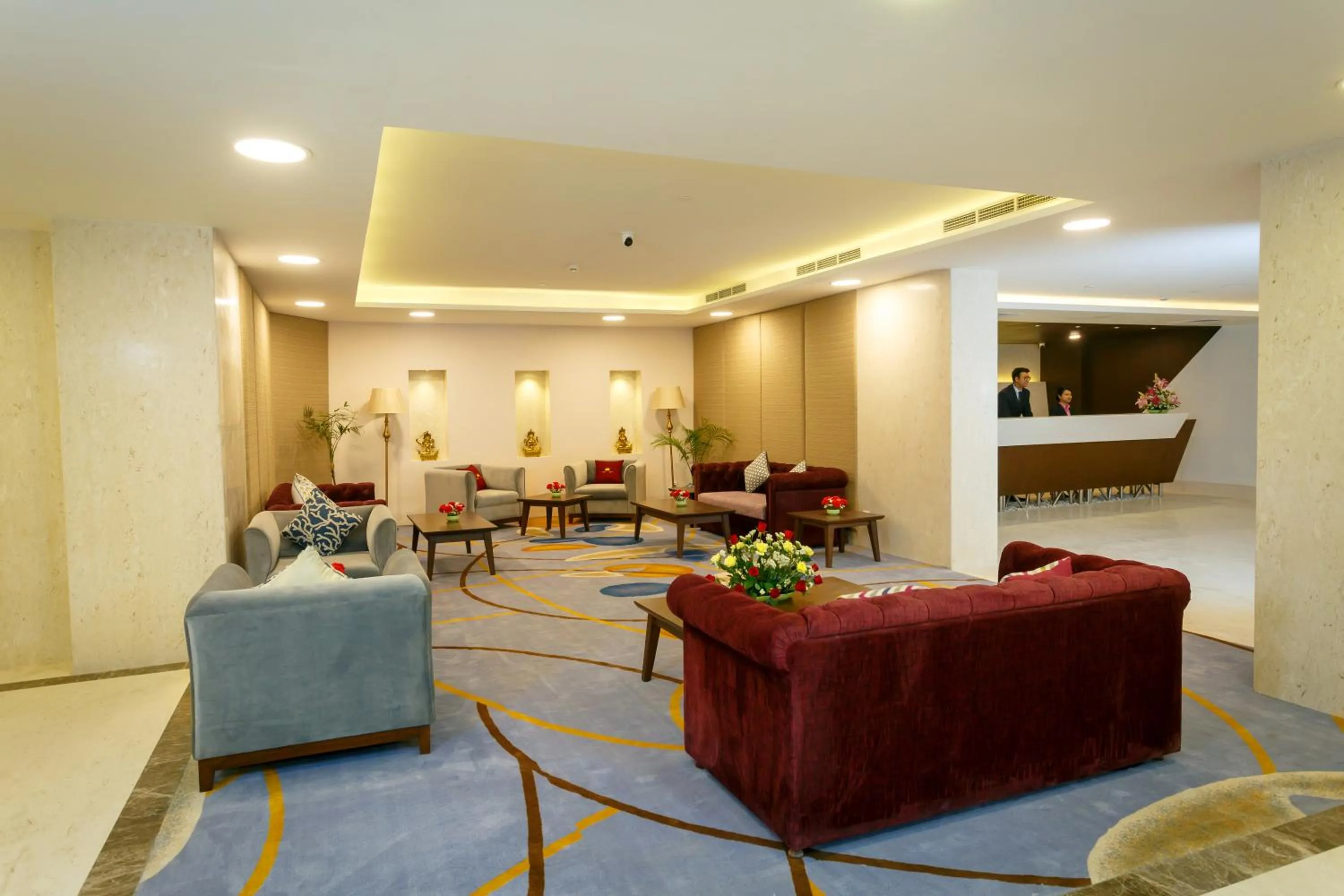 Lobby or reception in Hotel Crowne Imperial