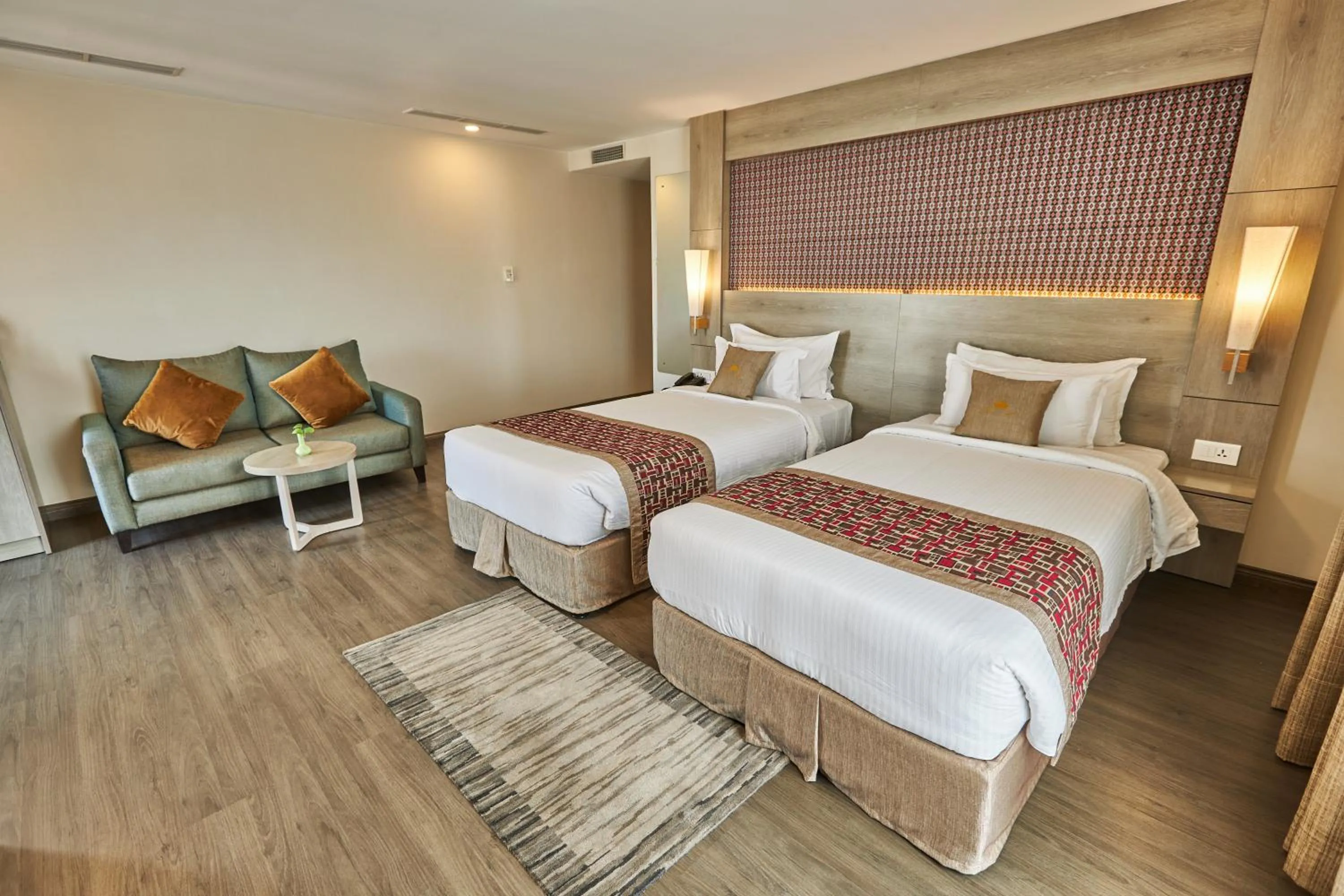 Bed in Hotel Crowne Imperial