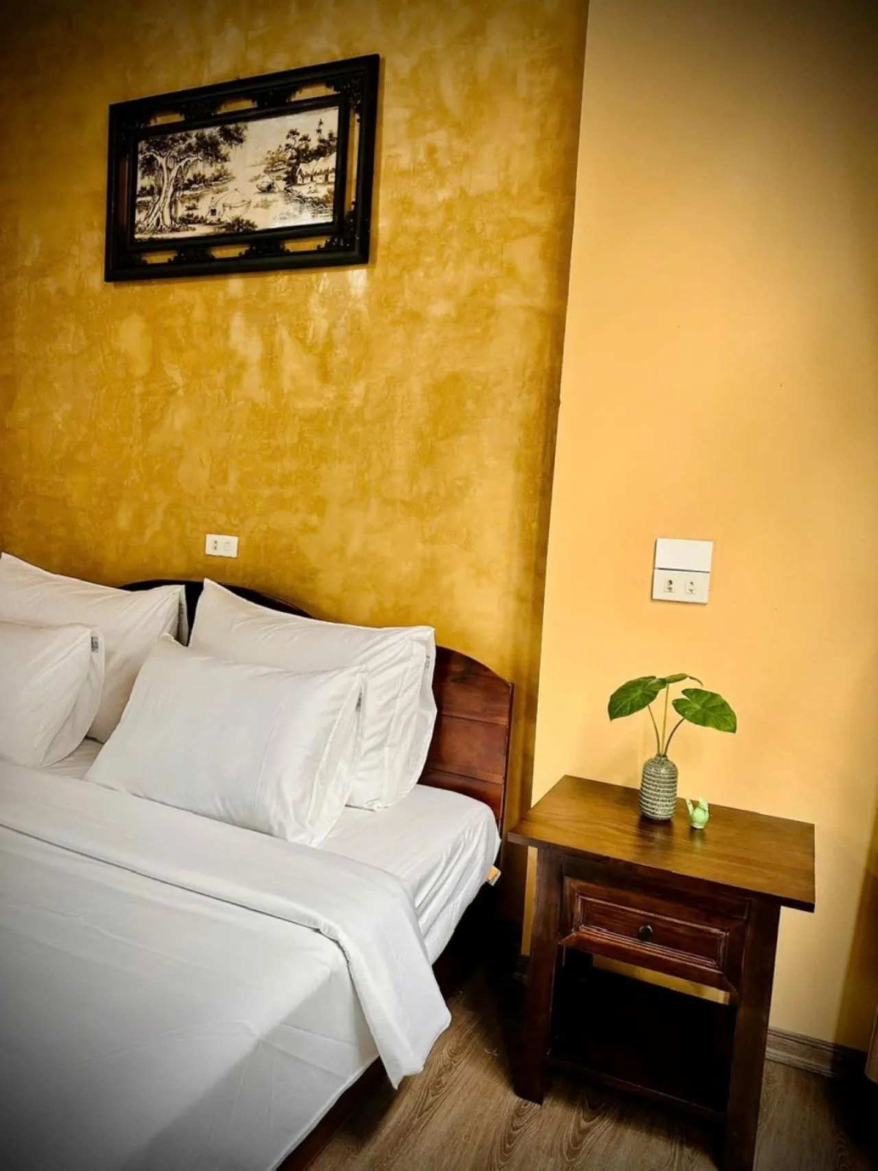 Seating area in Hang Mua Homestay