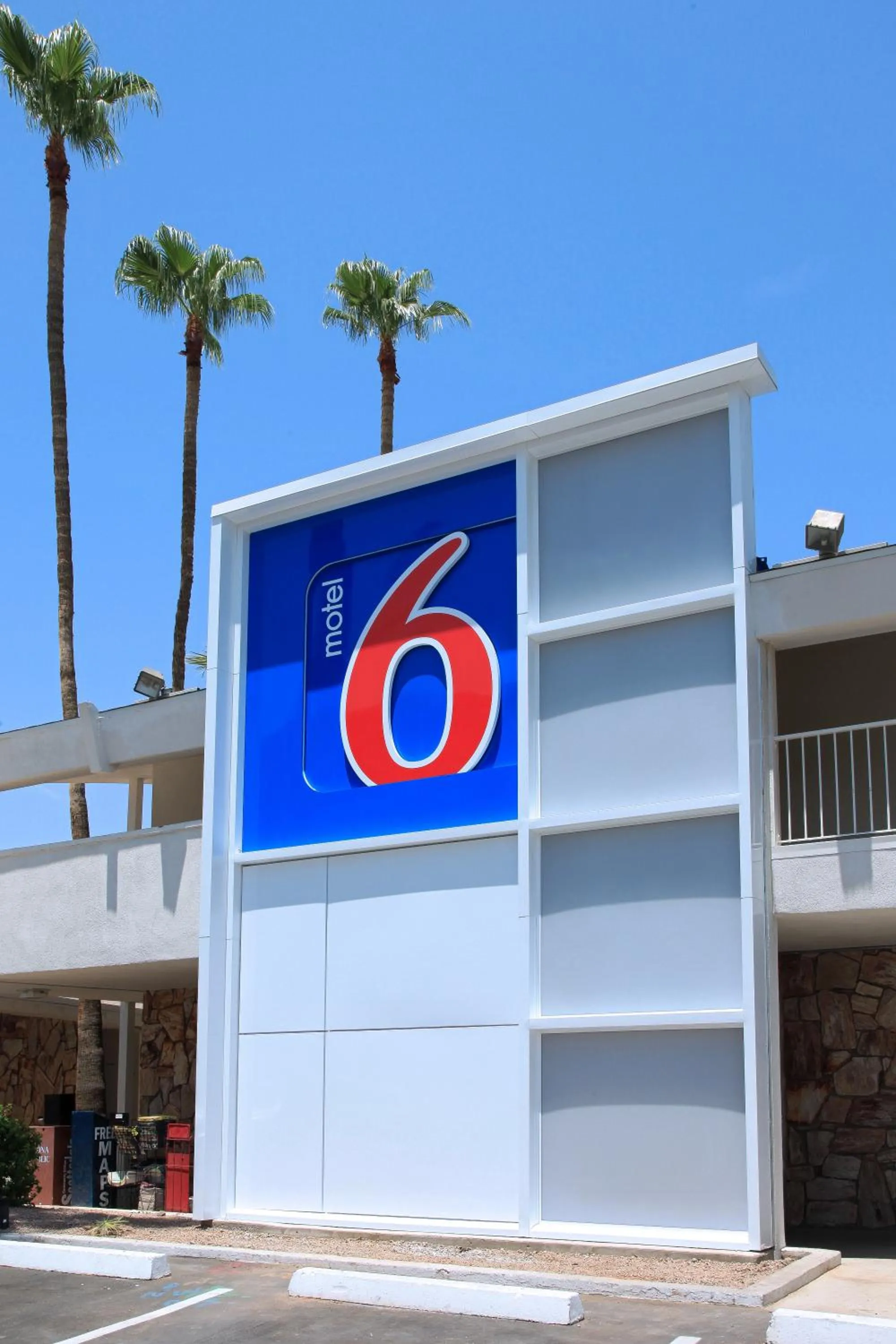 Decorative detail in Motel 6 Old town Scottsdale Fashion Square