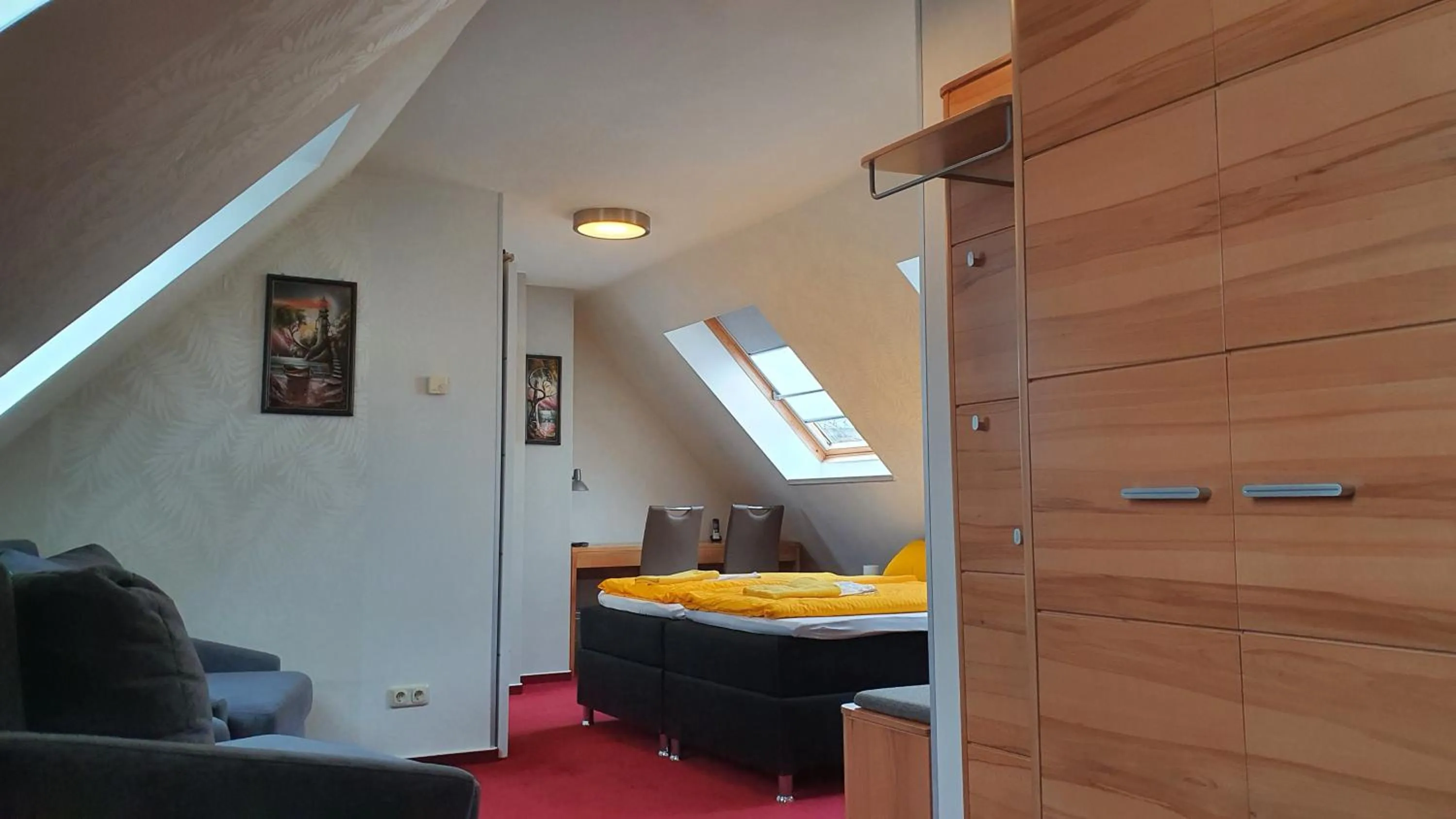 Bed in Hotel/Restaurant Balkan