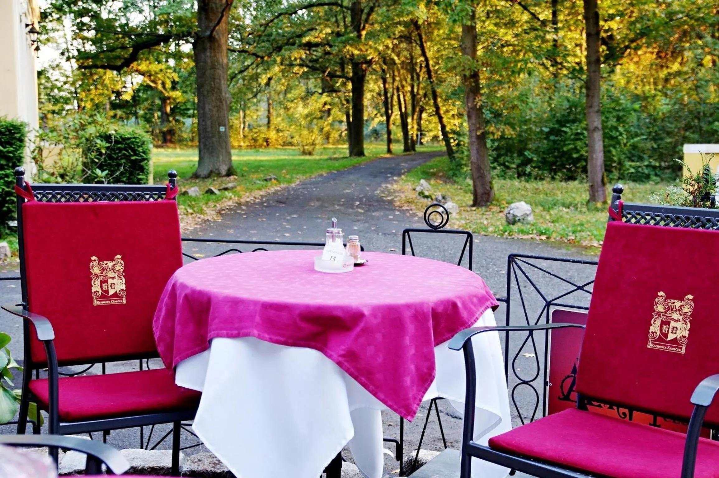 Balcony/Terrace in Rezidence Zámeček - Boutique Hotel