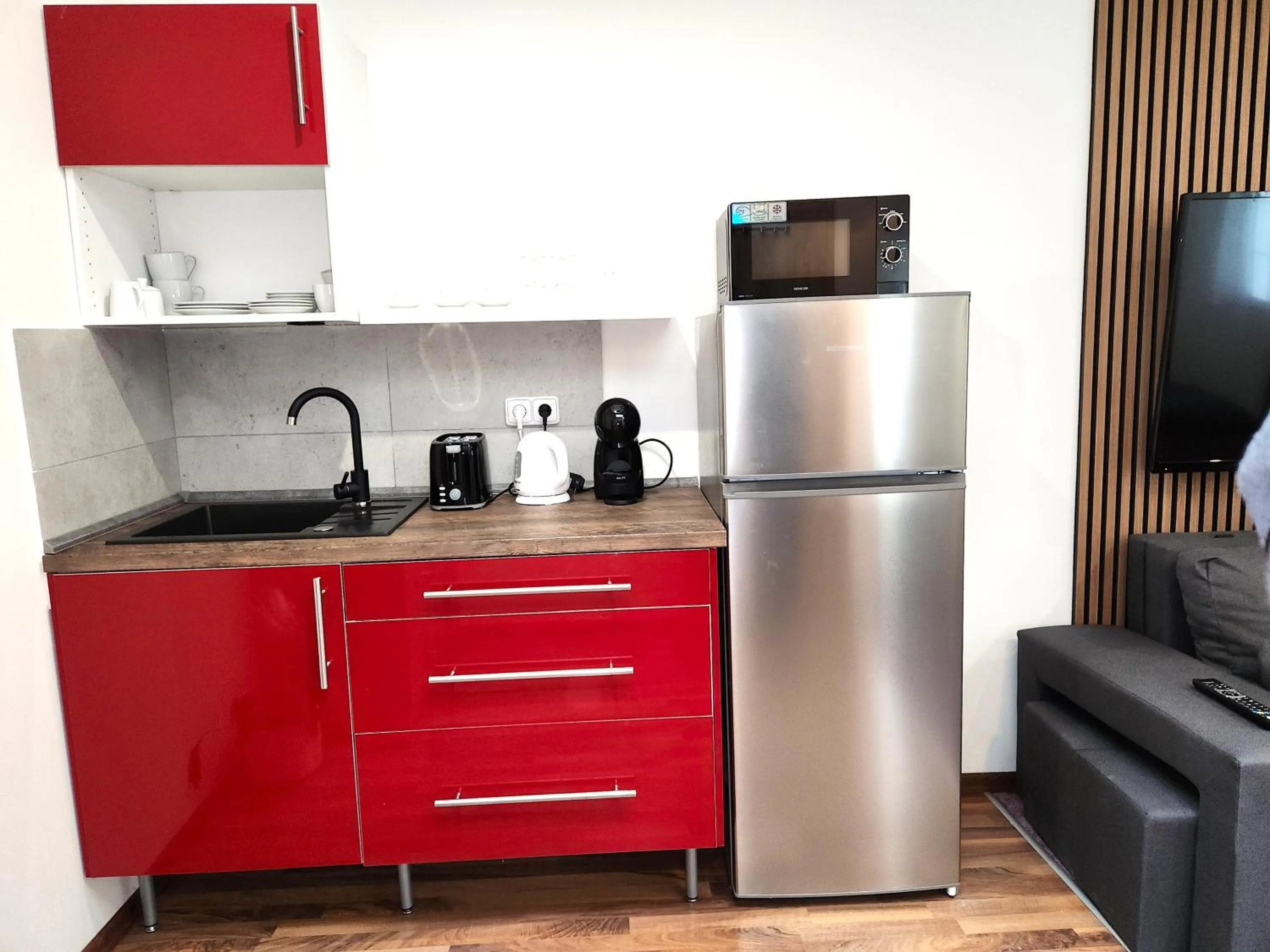 Kitchen or kitchenette in Rezidence Zámeček - Boutique Hotel