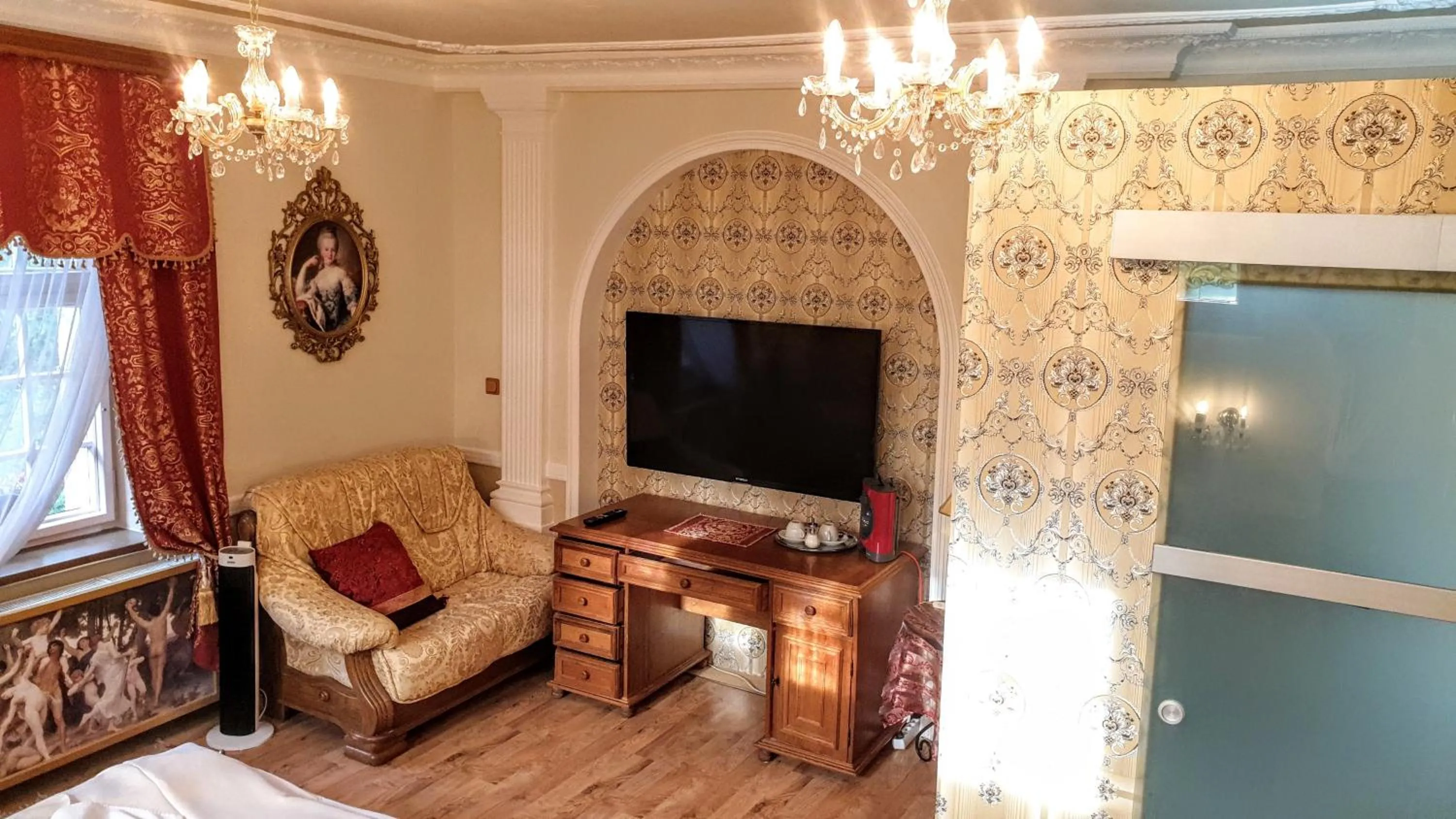 TV and multimedia in Rezidence Zámeček - Boutique Hotel