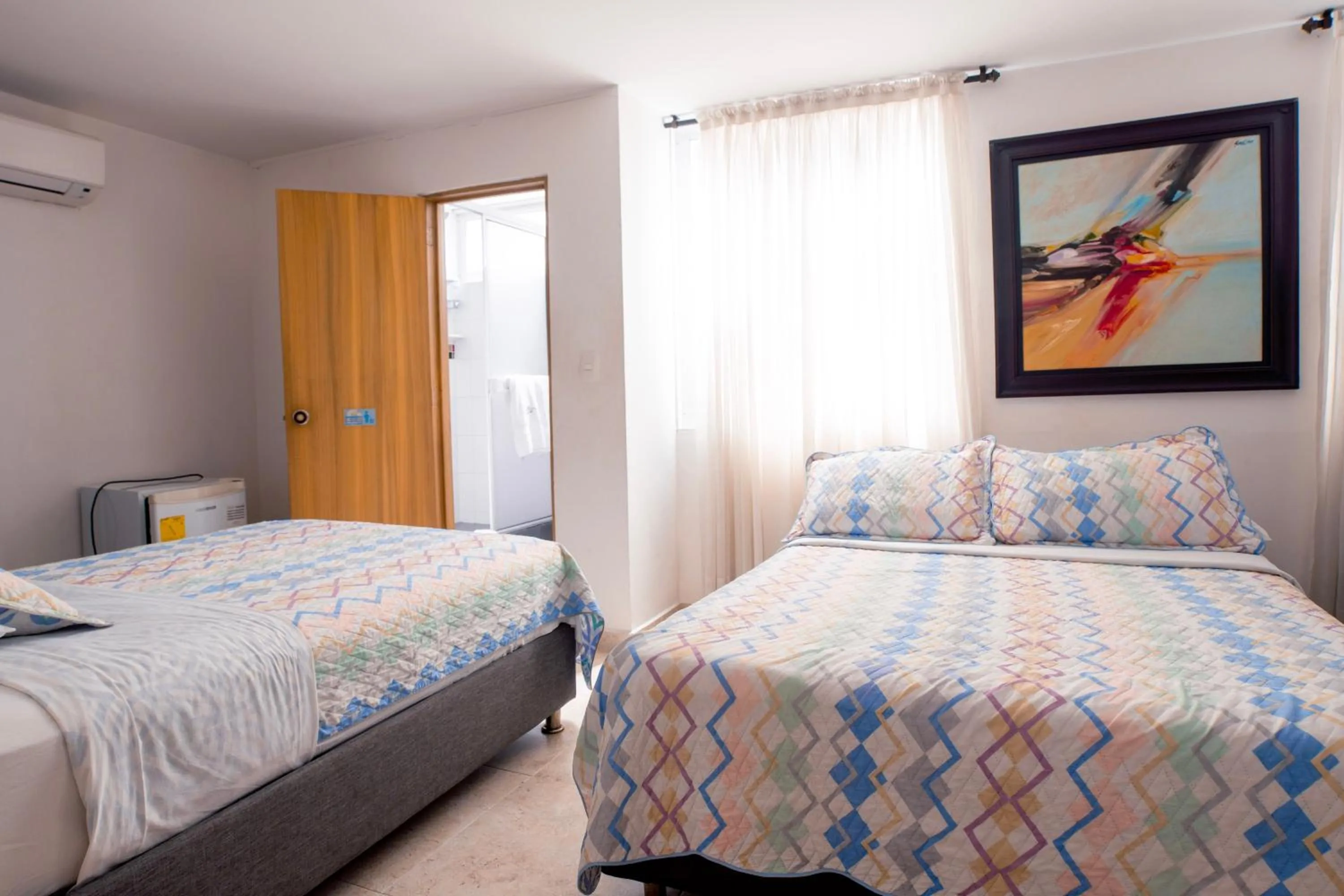 Bedroom, Bed in Hotel Riviera Plaza