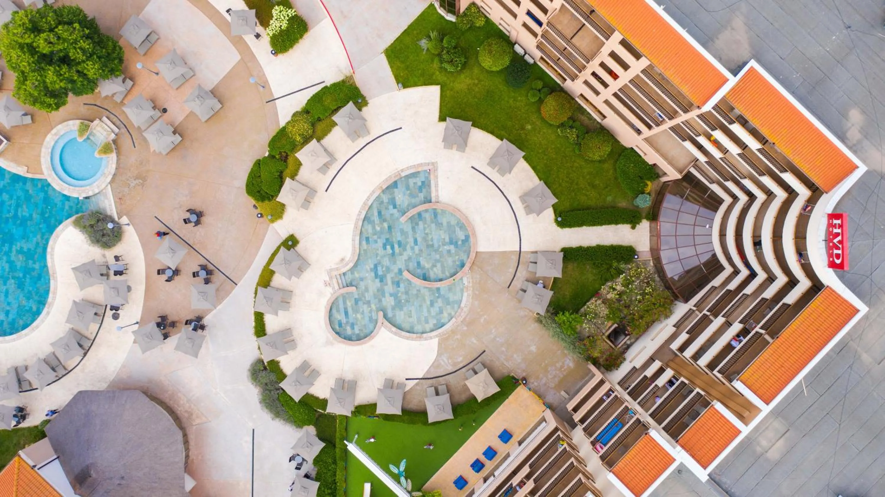 Pool view in HVD Clubhotel Miramar - 24 Hours Ultra All Inclusive & Free Parking