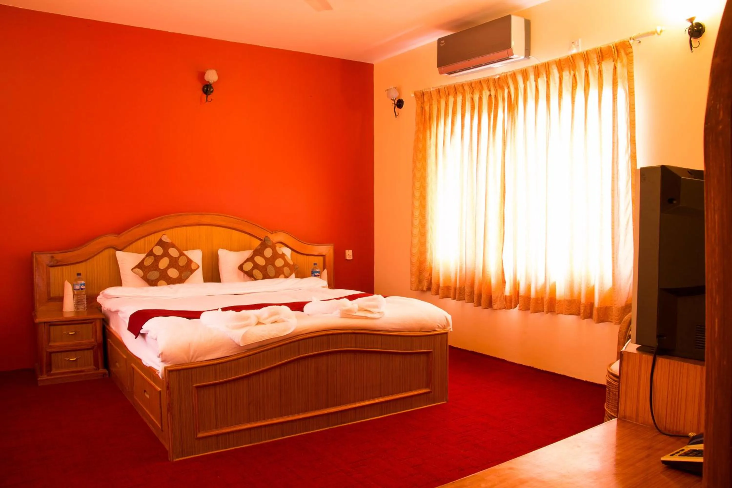 Bedroom, Bed in Hotel River Park