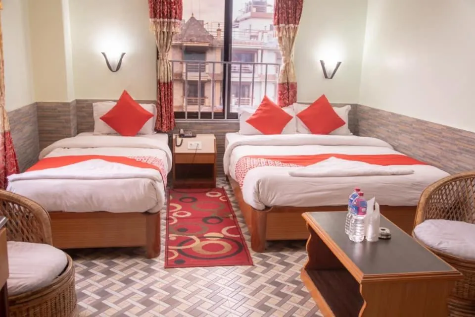 Bed in Hotel River Park