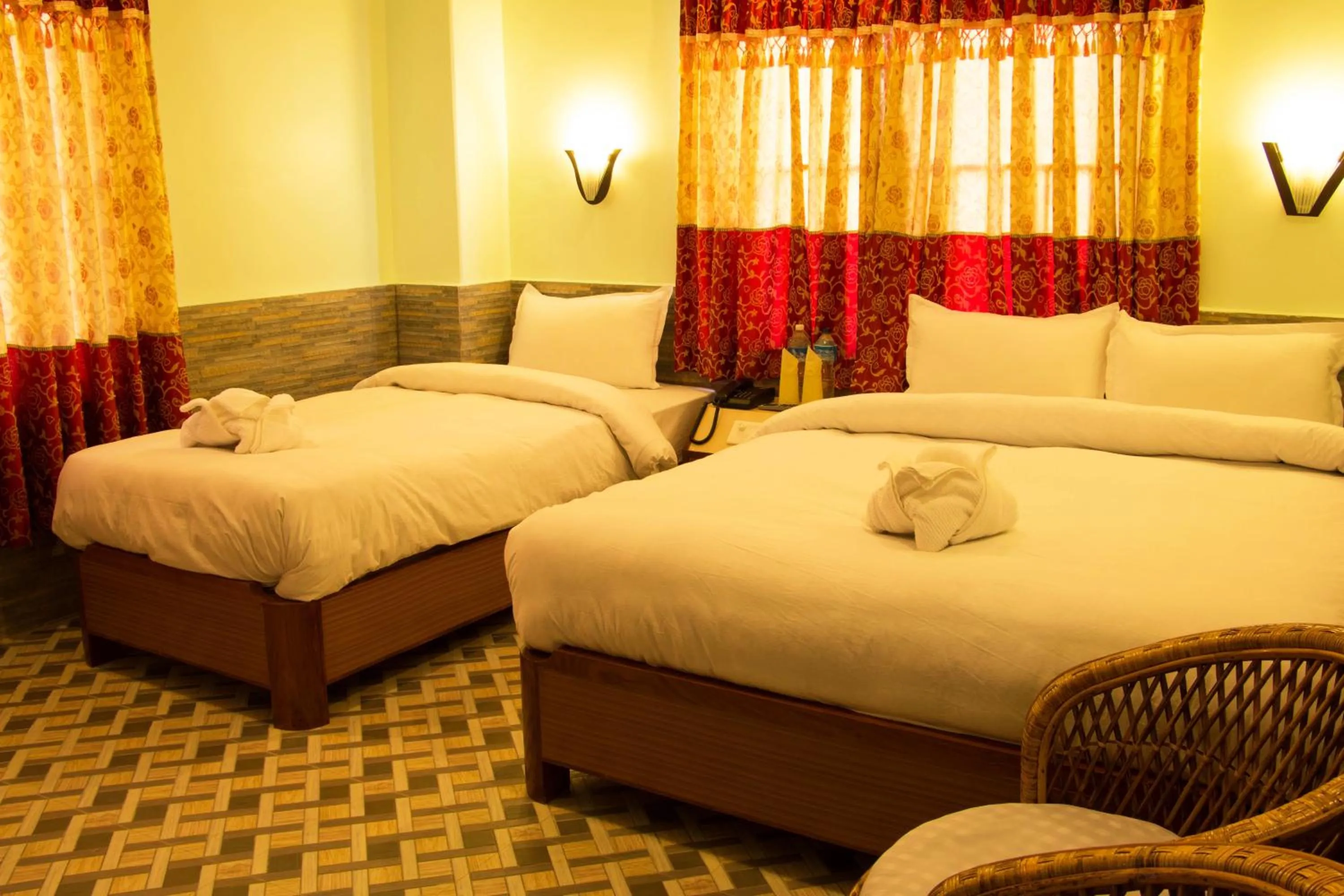 Bedroom, Bed in Hotel River Park