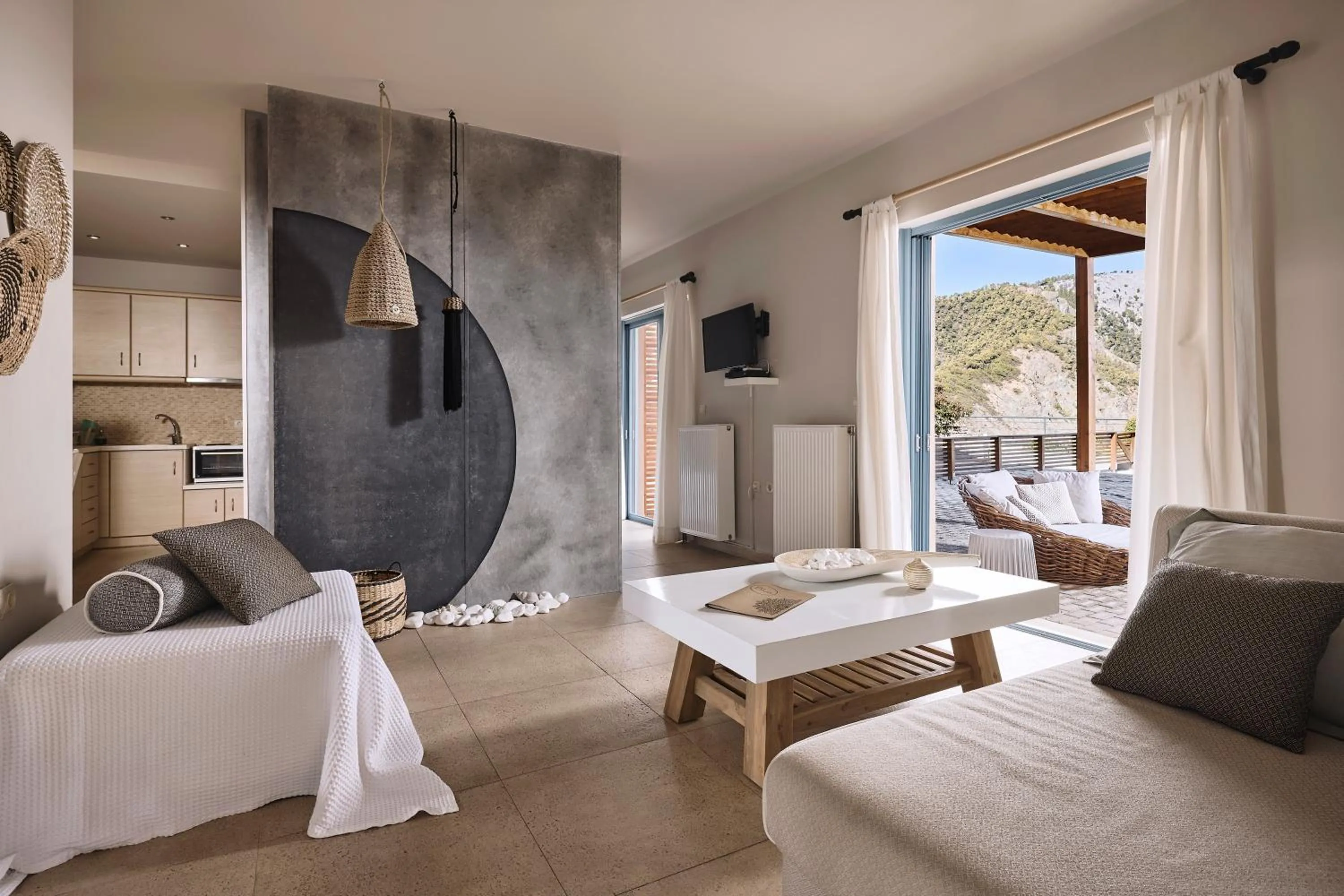 Bed in Xenia Residence & Suites