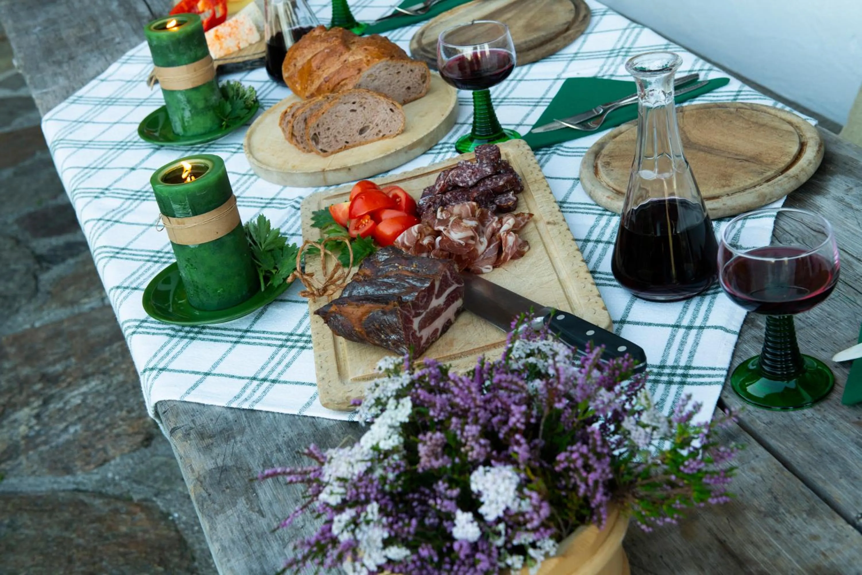 Food and drinks in Golmerhaus