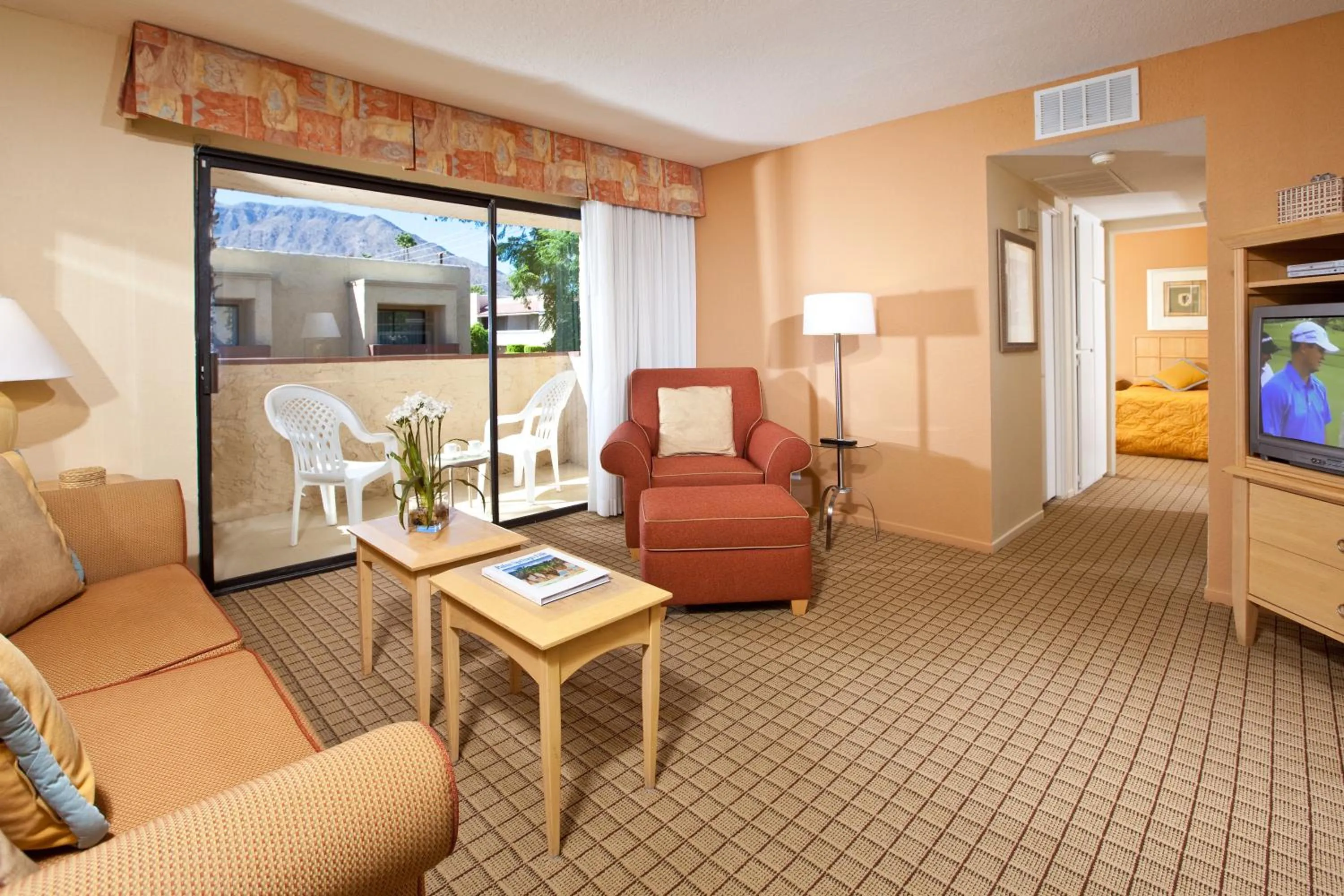 Living room in Desert Vacation Villas