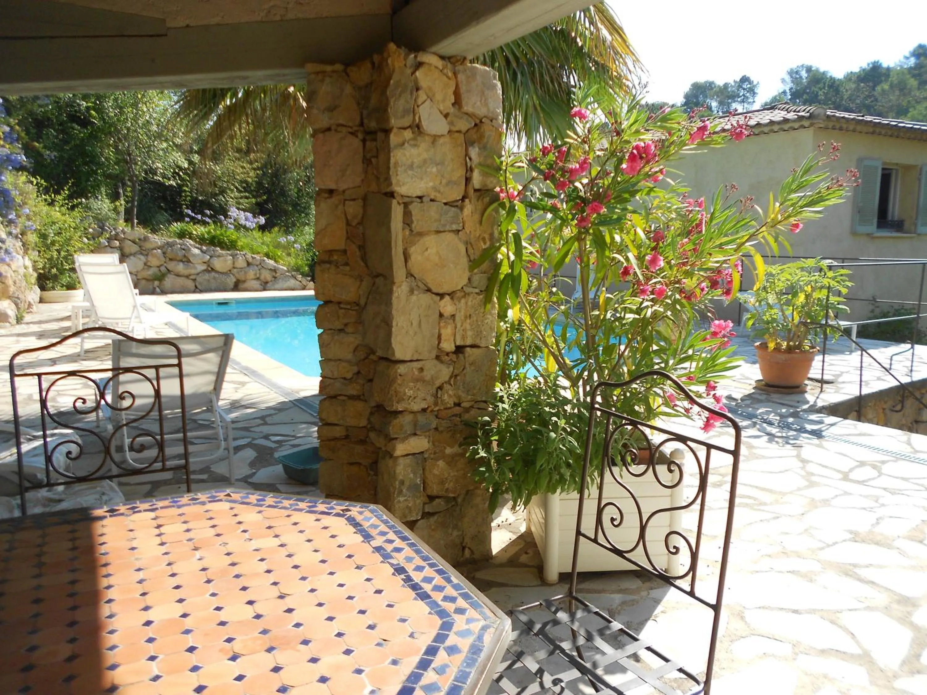 Balcony/Terrace in Le Mas de FRAYERE
