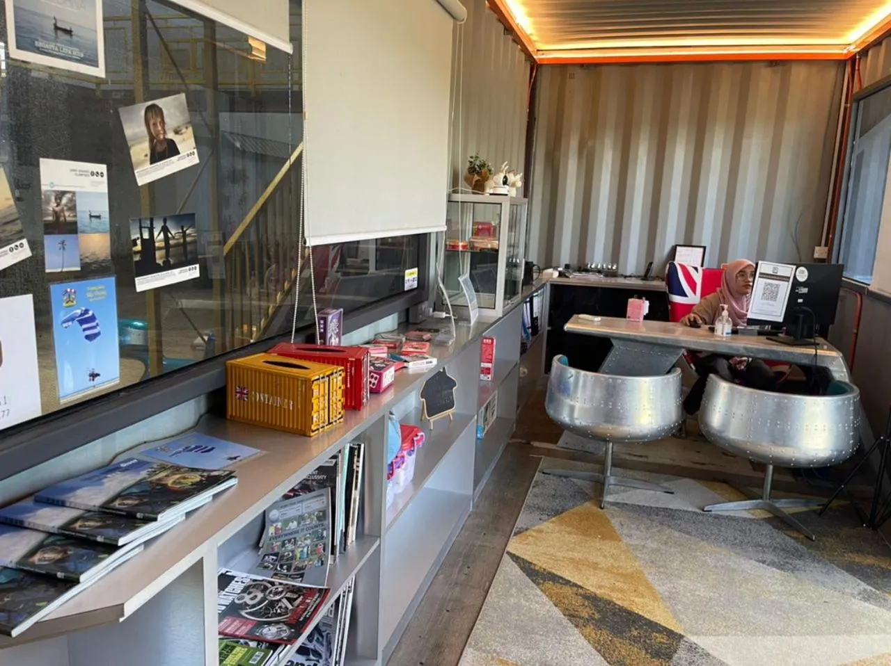 Lobby or reception in 7 Inn Semporna