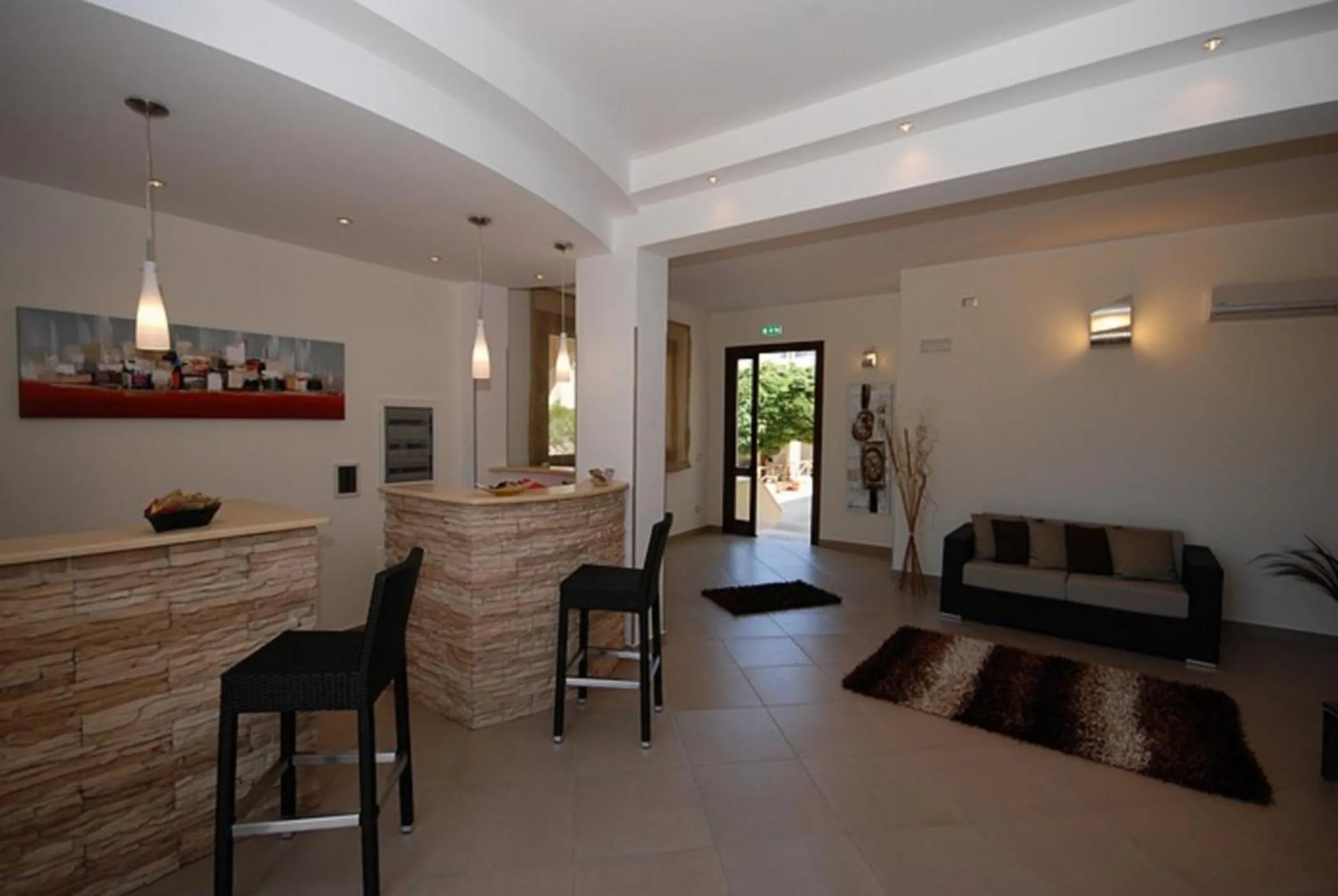 Lobby or reception in Trigrana Vacanze Hotel