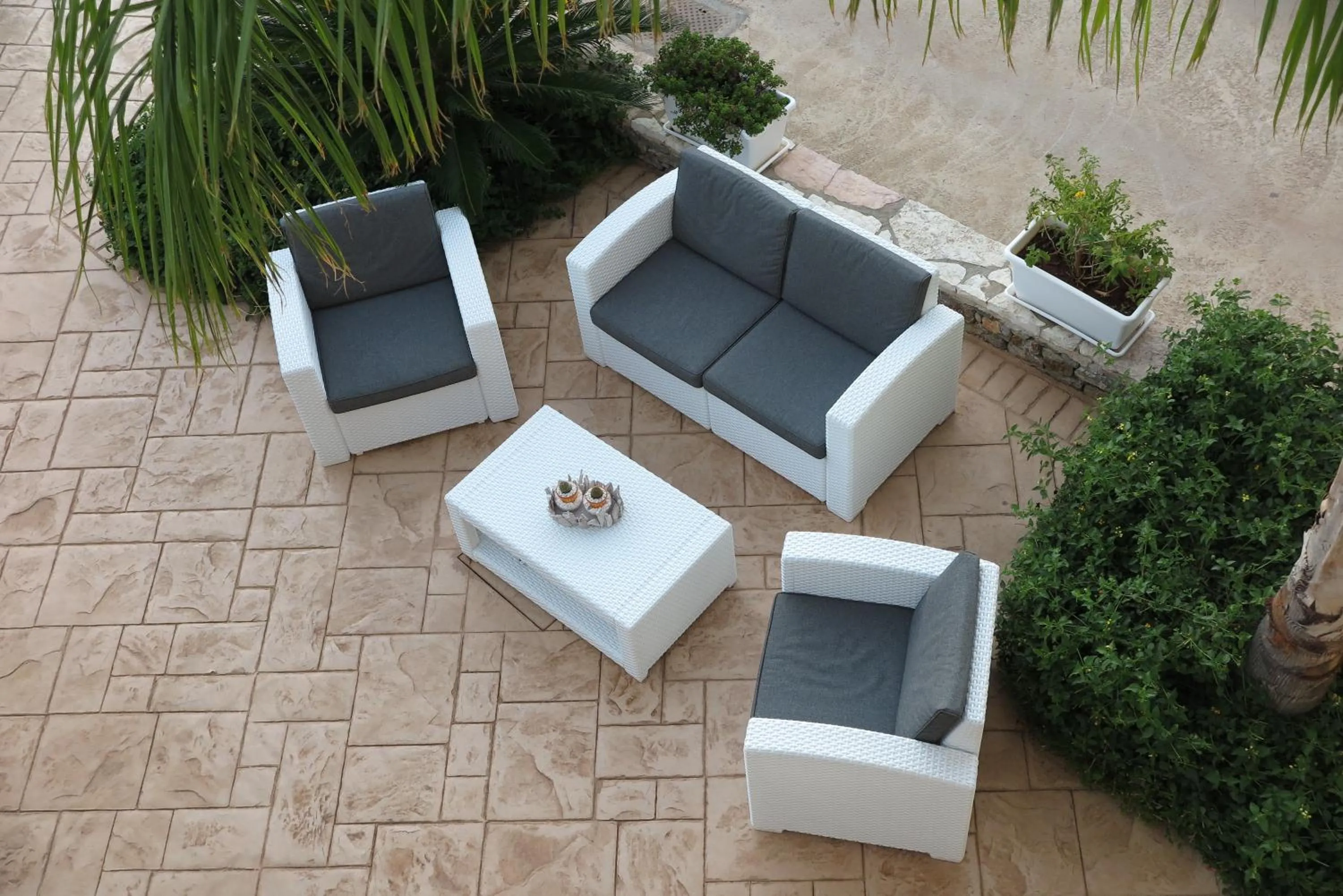 Garden in Trigrana Vacanze Hotel