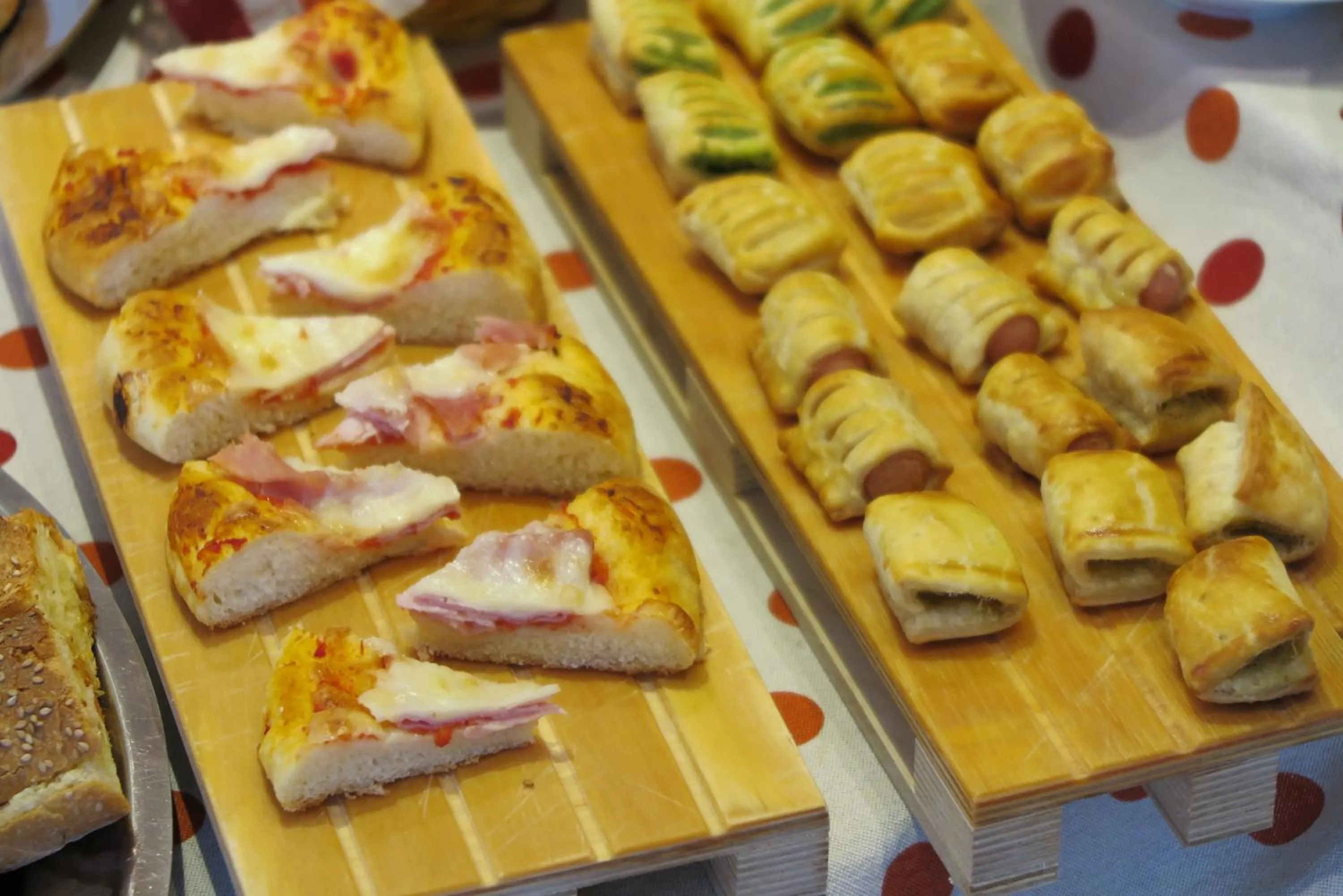 Italian breakfast in Trigrana Vacanze Hotel