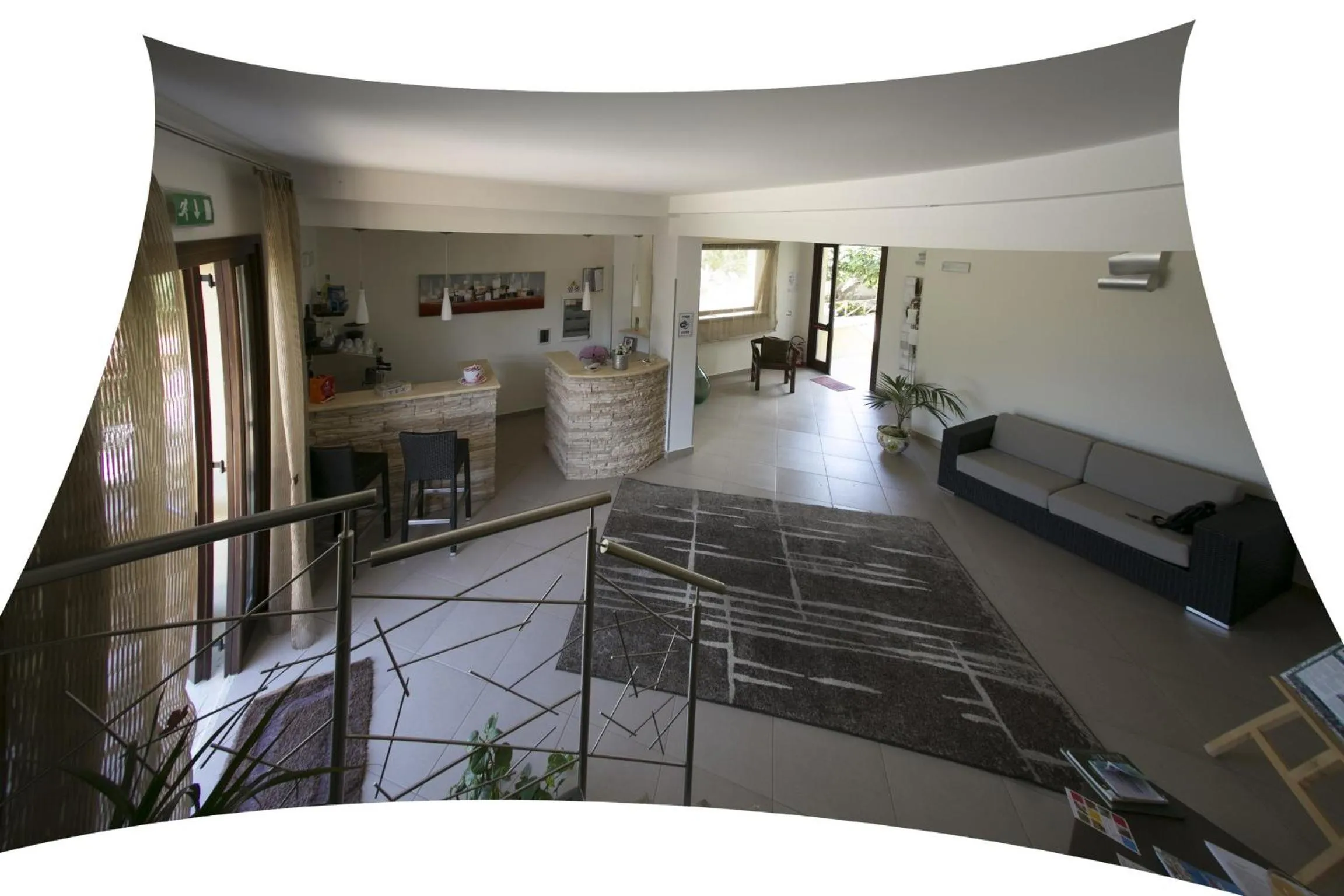 Lobby or reception in Trigrana Vacanze Hotel