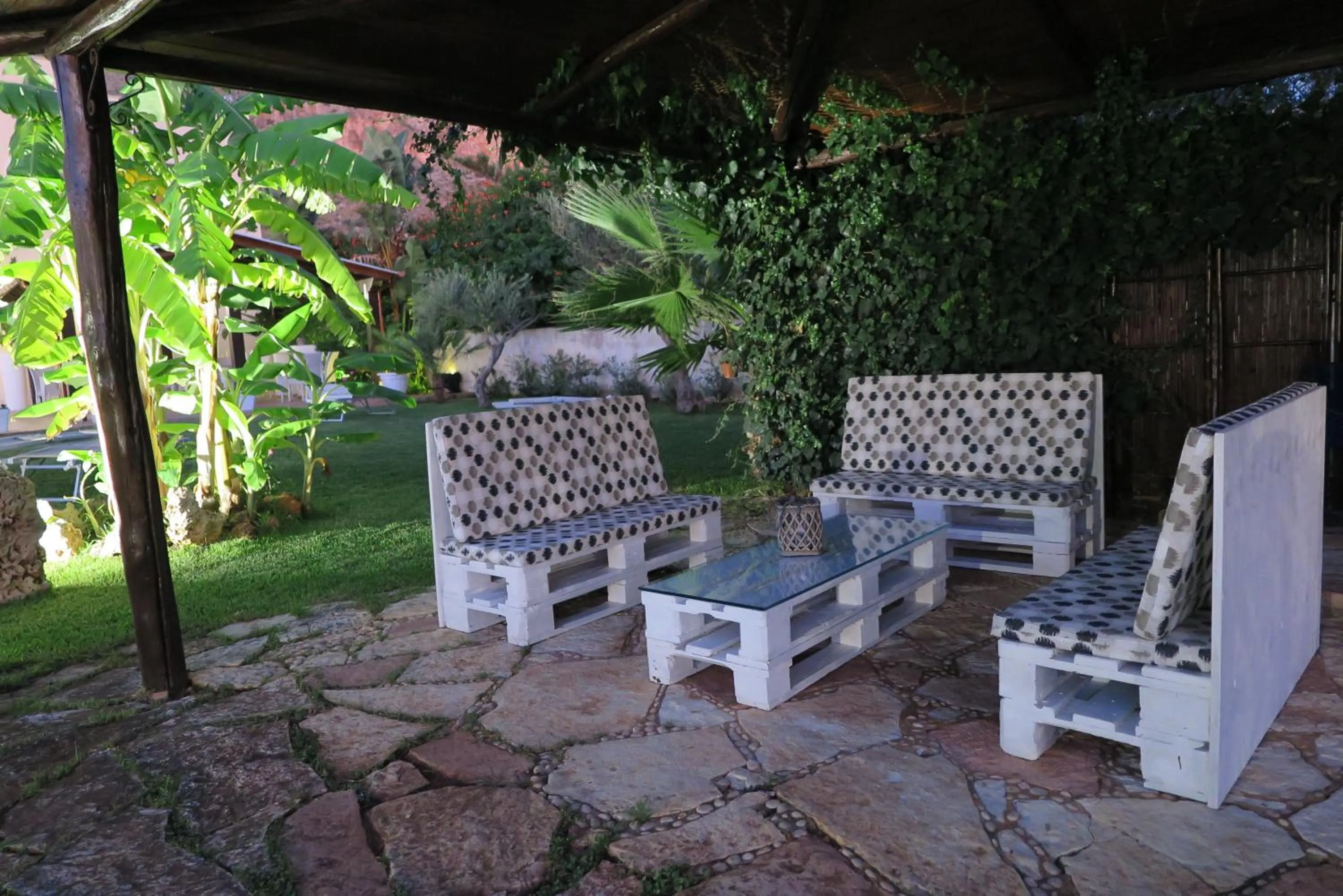 Garden in Trigrana Vacanze Hotel