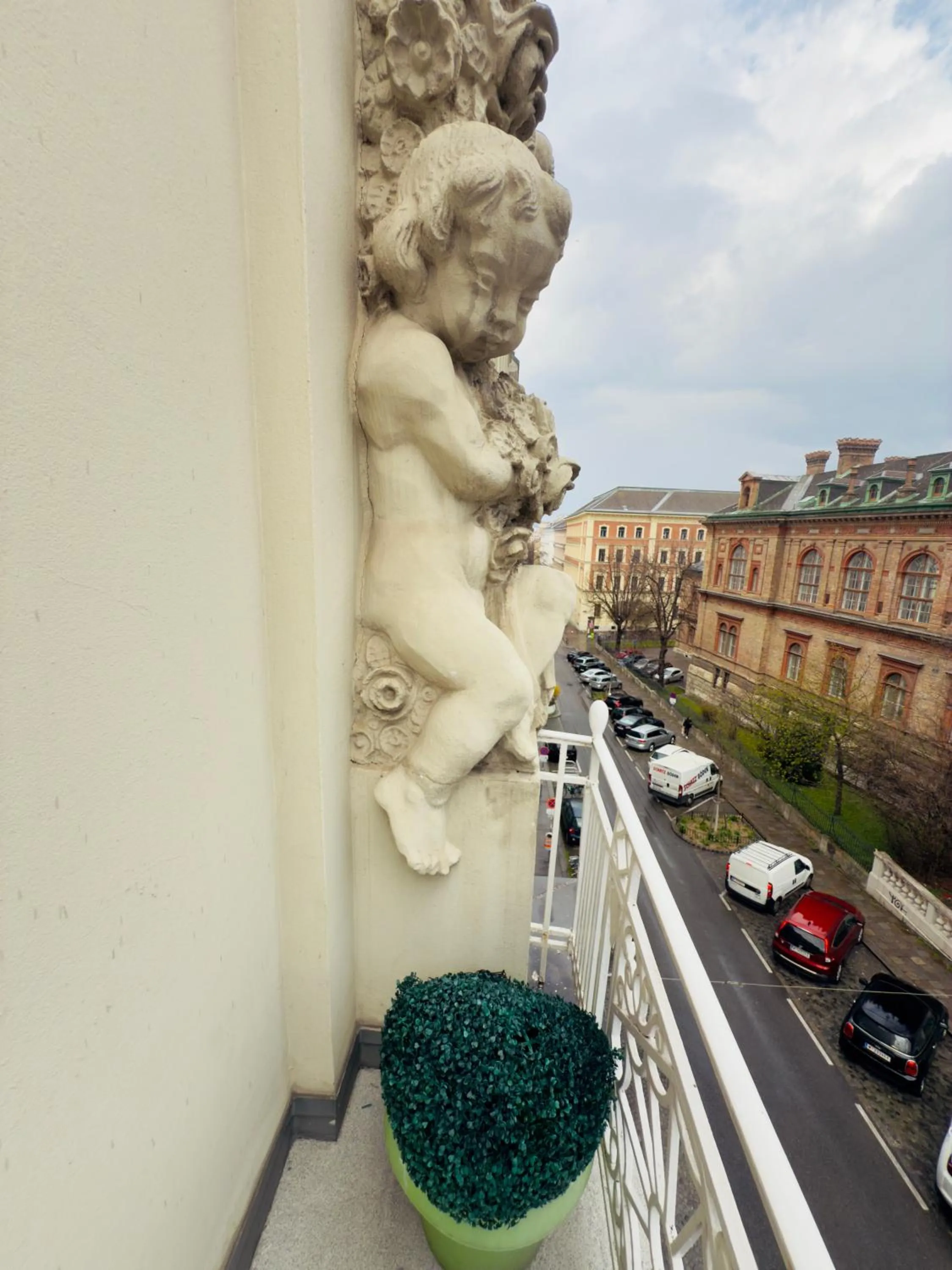 View (from property/room) in Hotel Pension Baron am Schottentor