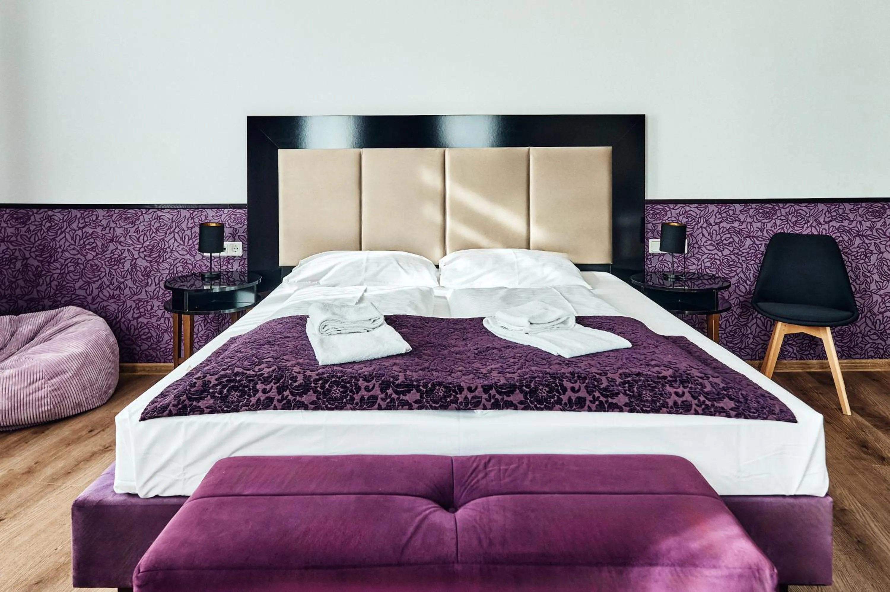 Bed in Hotel Pension Baron am Schottentor