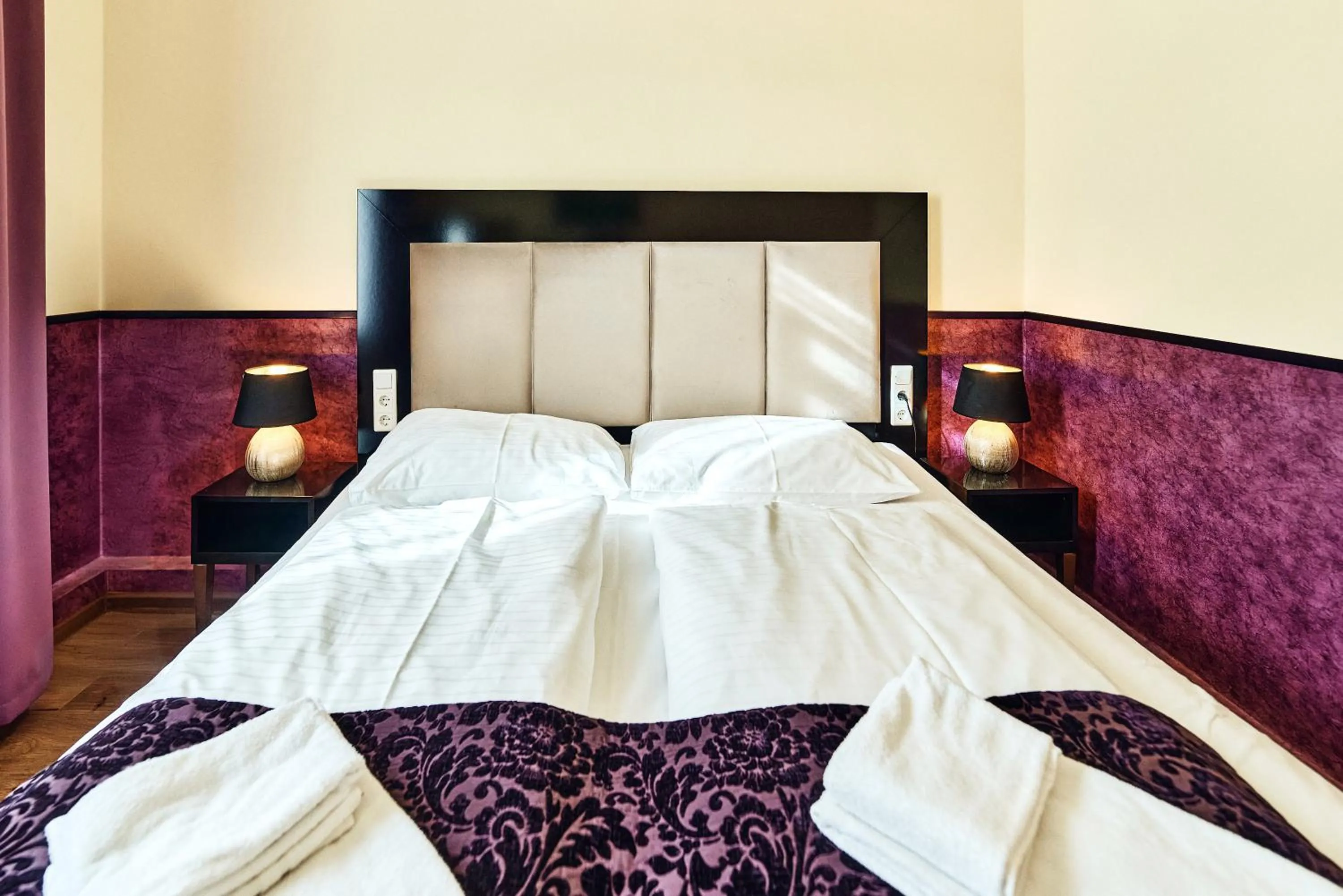 Bed in Hotel Pension Baron am Schottentor