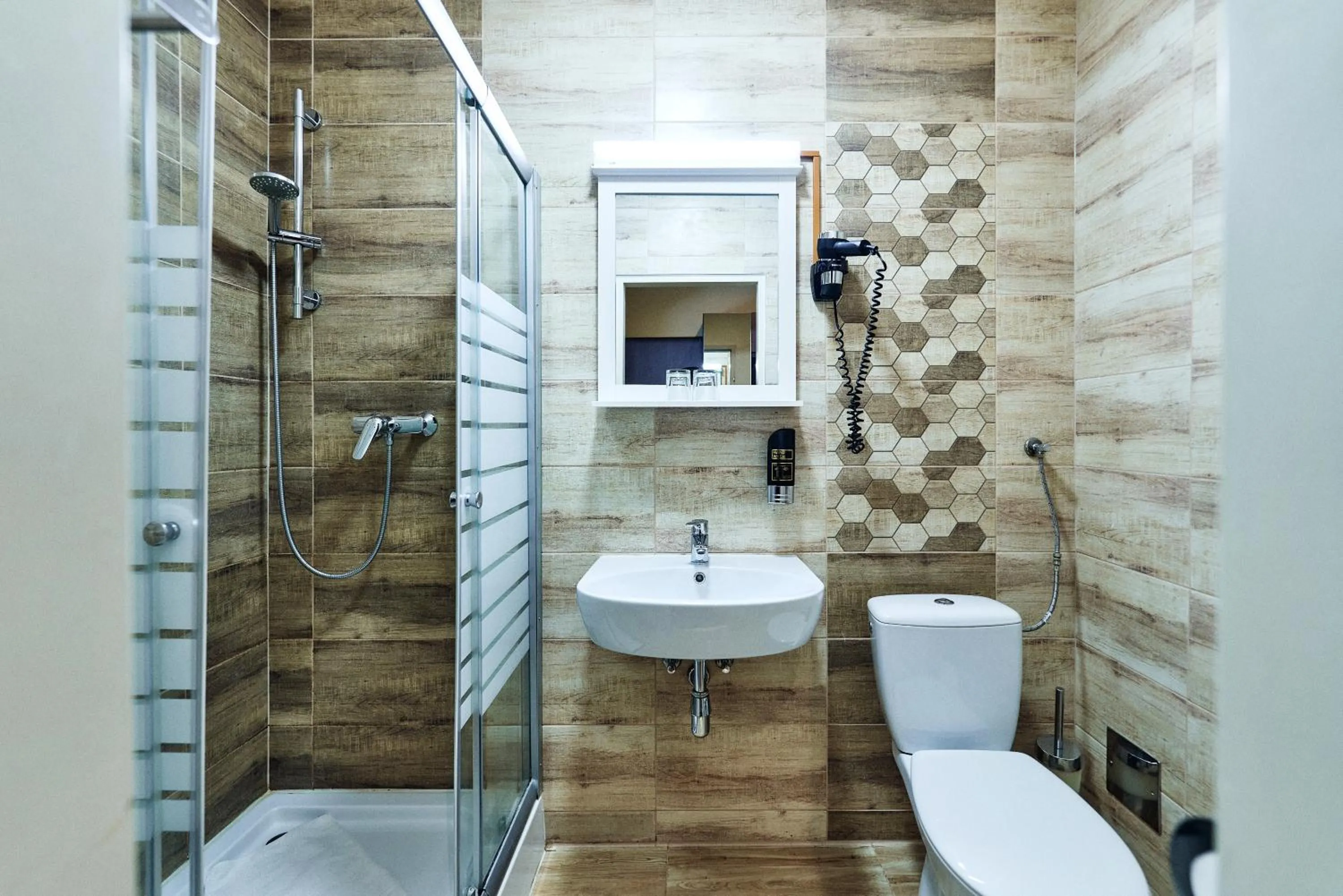 Bathroom in Hotel Pension Baron am Schottentor