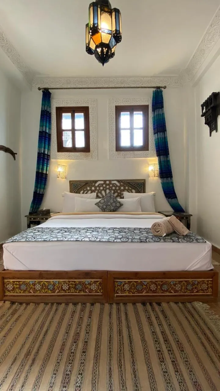 Bed in Dar Meknes Tresor